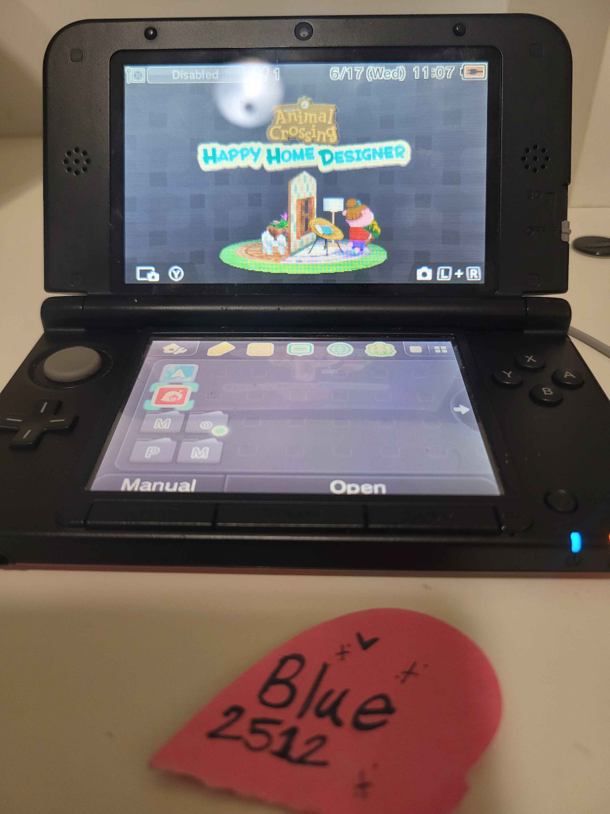 Animal Crossing: Happy Home Designer (Nintendo 3DS, 2015) w/Tortimer Amiibo Card