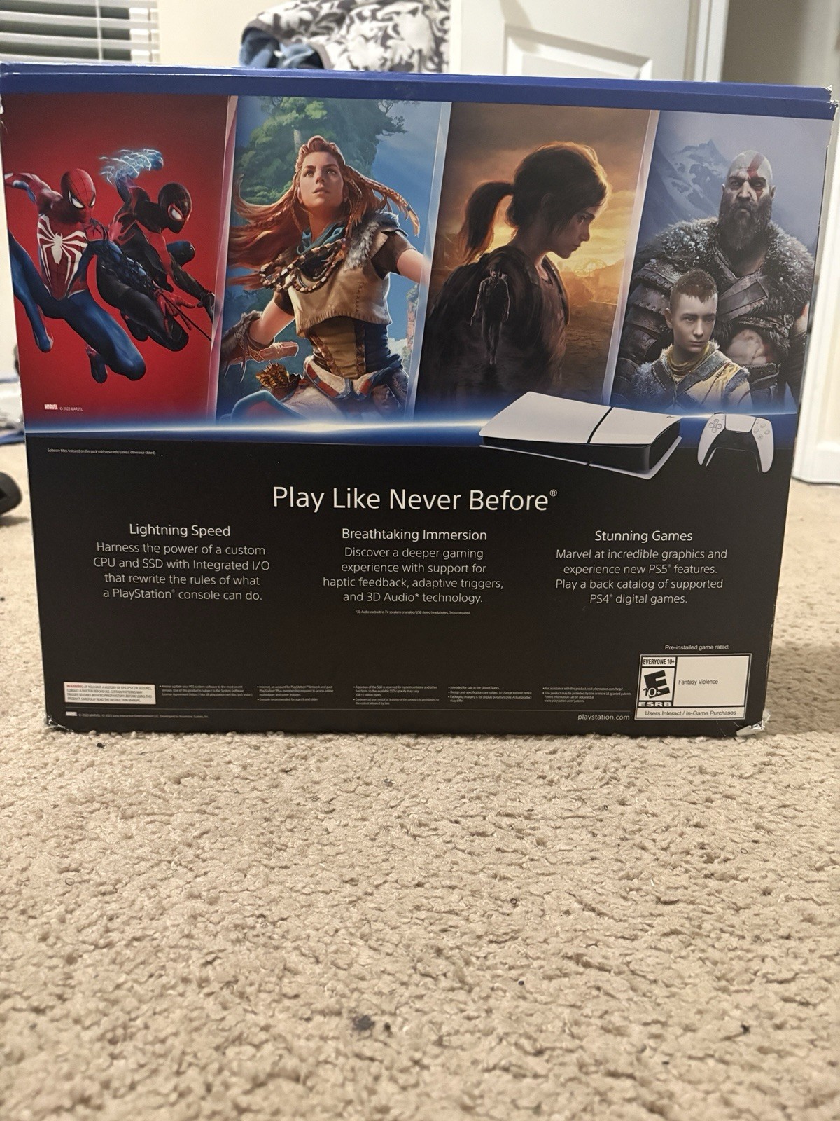 Sony PS5 Digital Edition 1TB CFI-2015 White 4K HDR HDMI Region Free