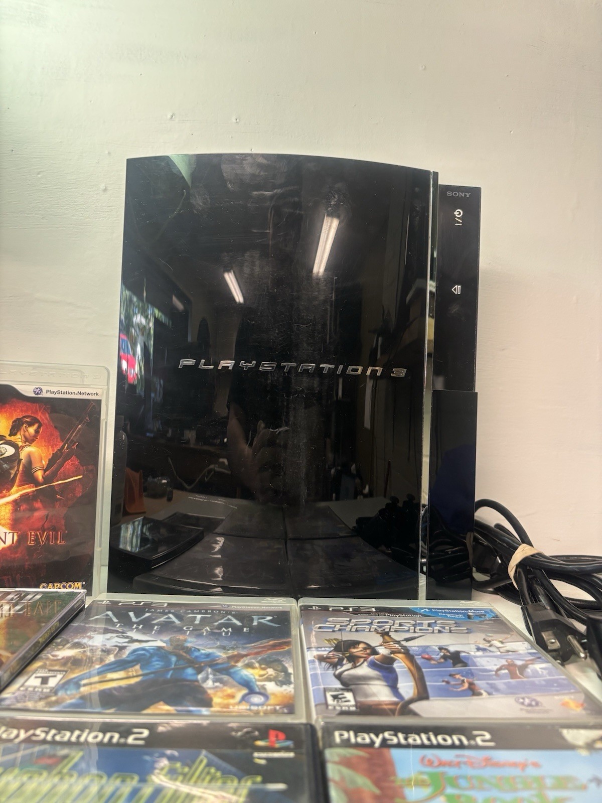 Sony PlayStation 3 – PS3 CECHE01 Backwards Compatible With 7 Games PS1, PS2, PS3