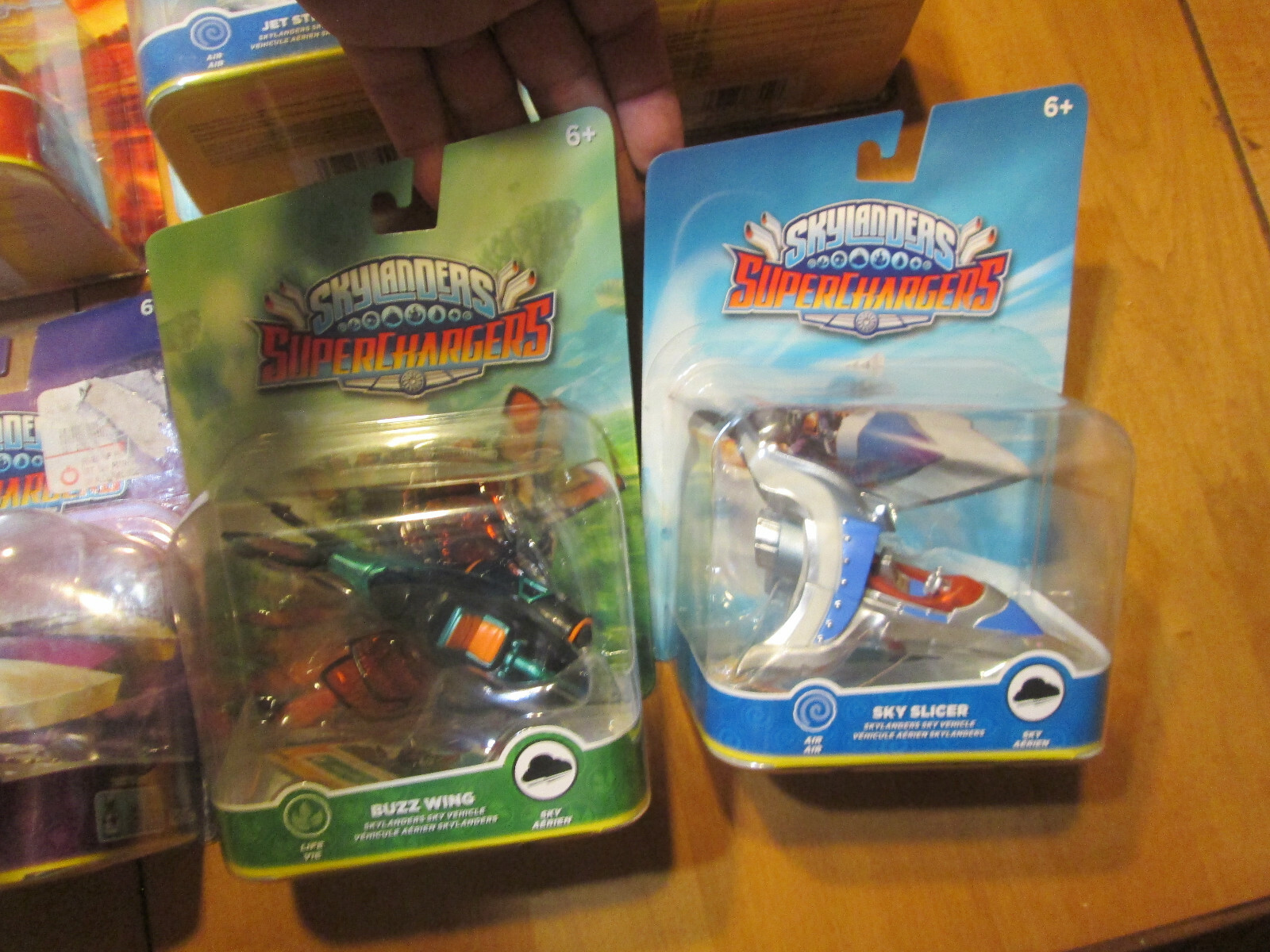 Skylanders SuperChargers LOT 8 BUZZ WING, JET STREAM, SEA SHADOW, SKY SLICER +++