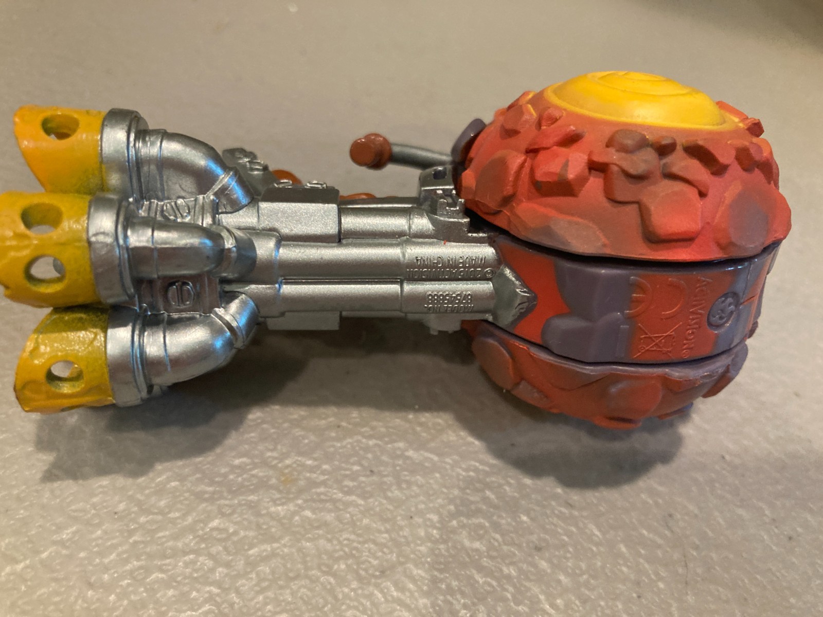 Skylanders SUPERCHARGERS Vehicle BURN CYCLE Figure Used W3152
