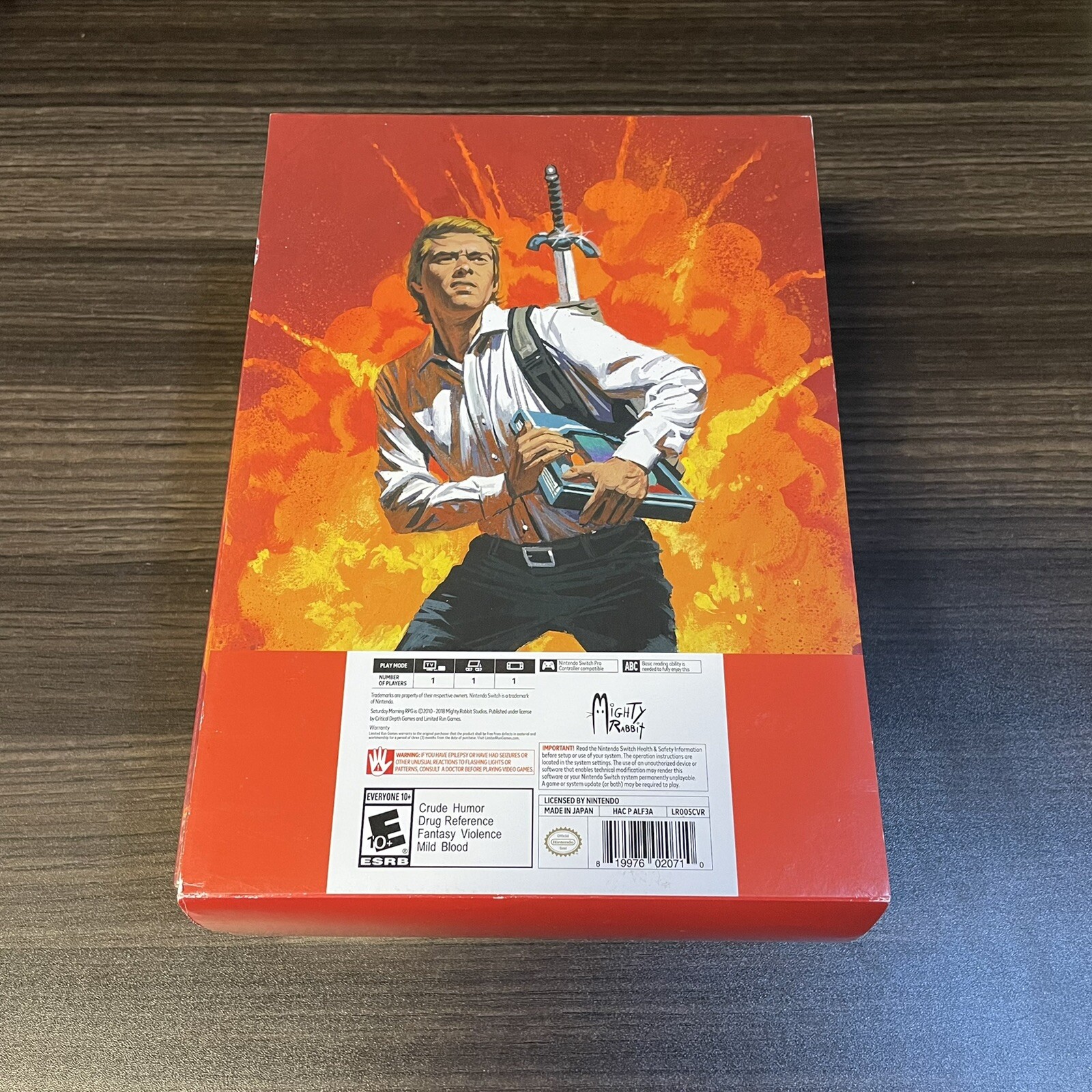 Saturday Morning RPG Collector’s Edition Nintendo Swtich LRG Brand New + Sealed