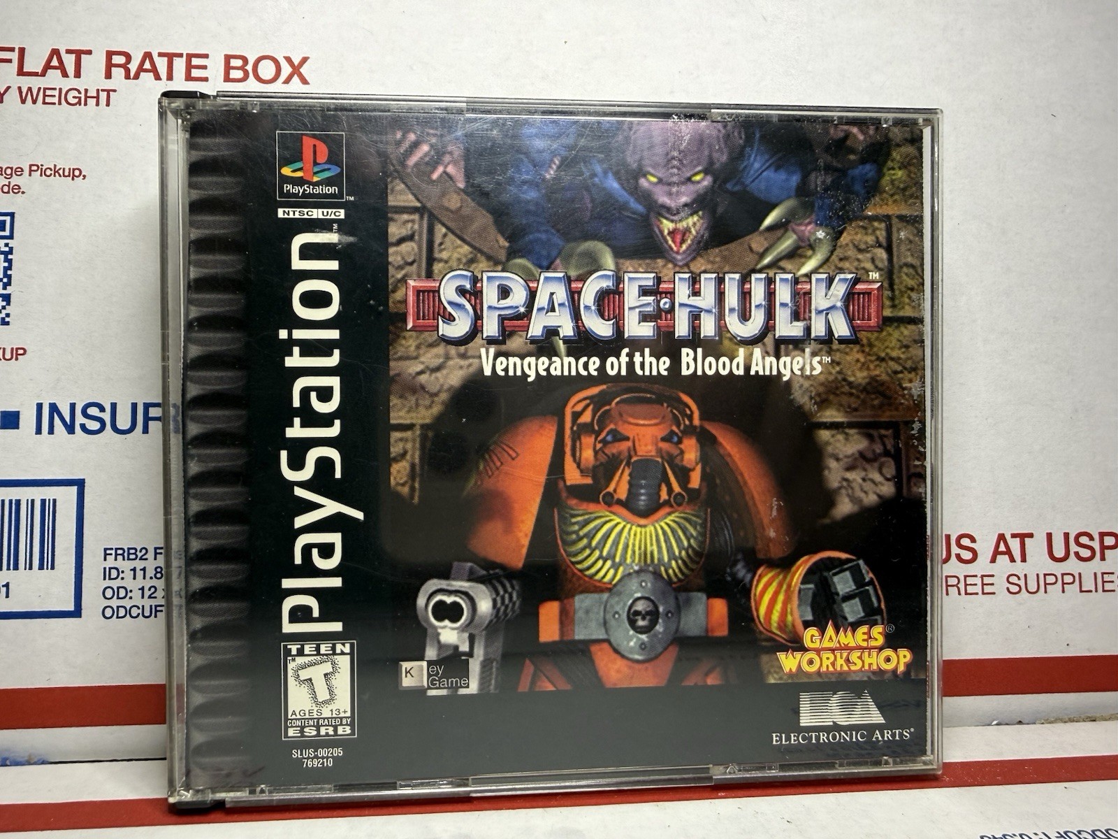 Space Hulk Vengeance of the Blood Angels PlayStation 1 CIB W/ Reg Card Tested