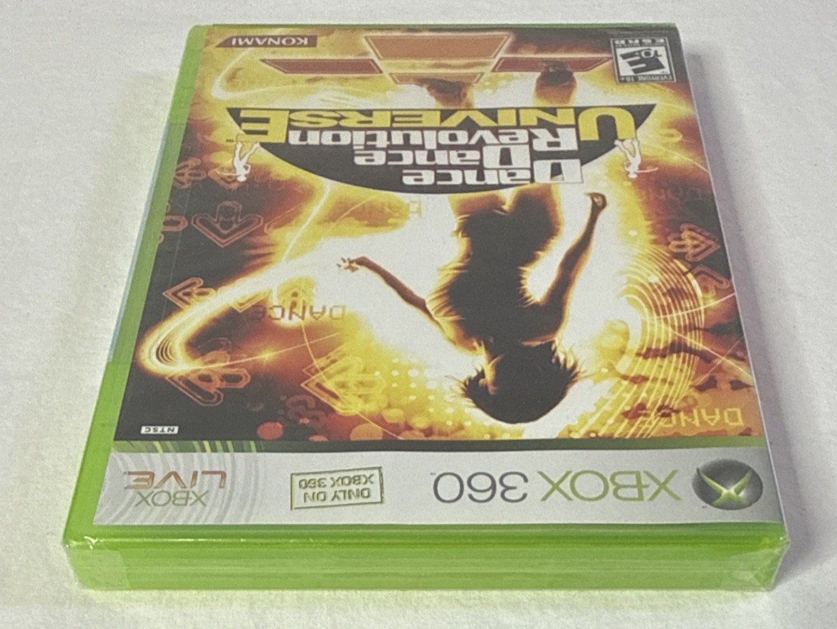 Xbox 360 Dance Dance Revolution Universe Brand New Factory Sealed