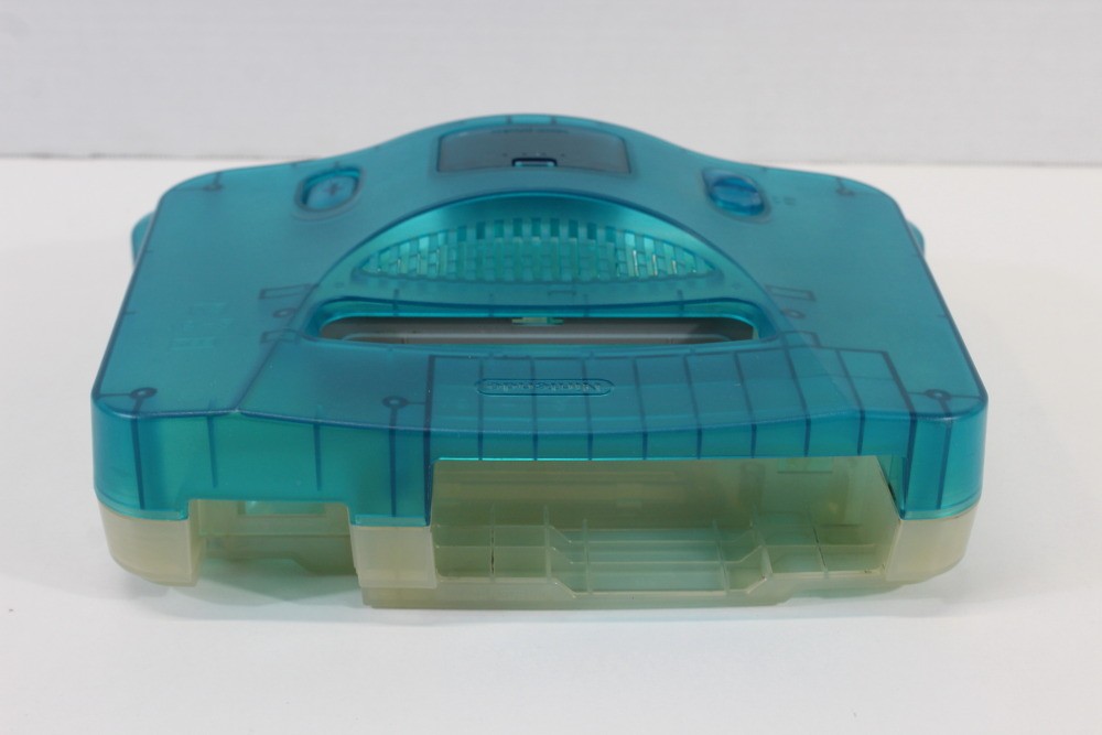 Nintendo 64 N64 OEM Toys R Us Clear Blue White Console Replacement Shell Cos.Da7