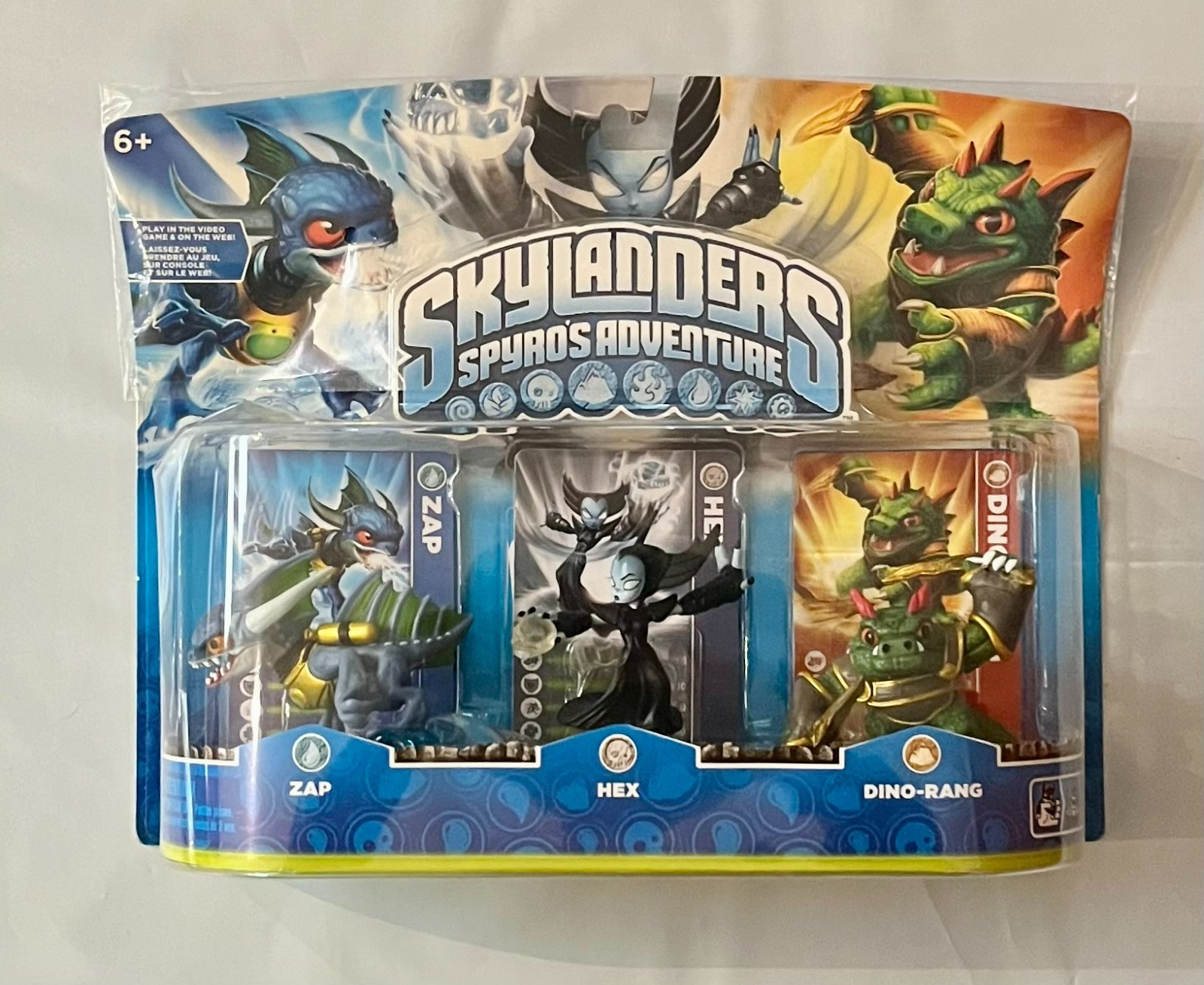 Skylanders Spyros Adventure Zap Hex Dino-Rang New In Box NIB
