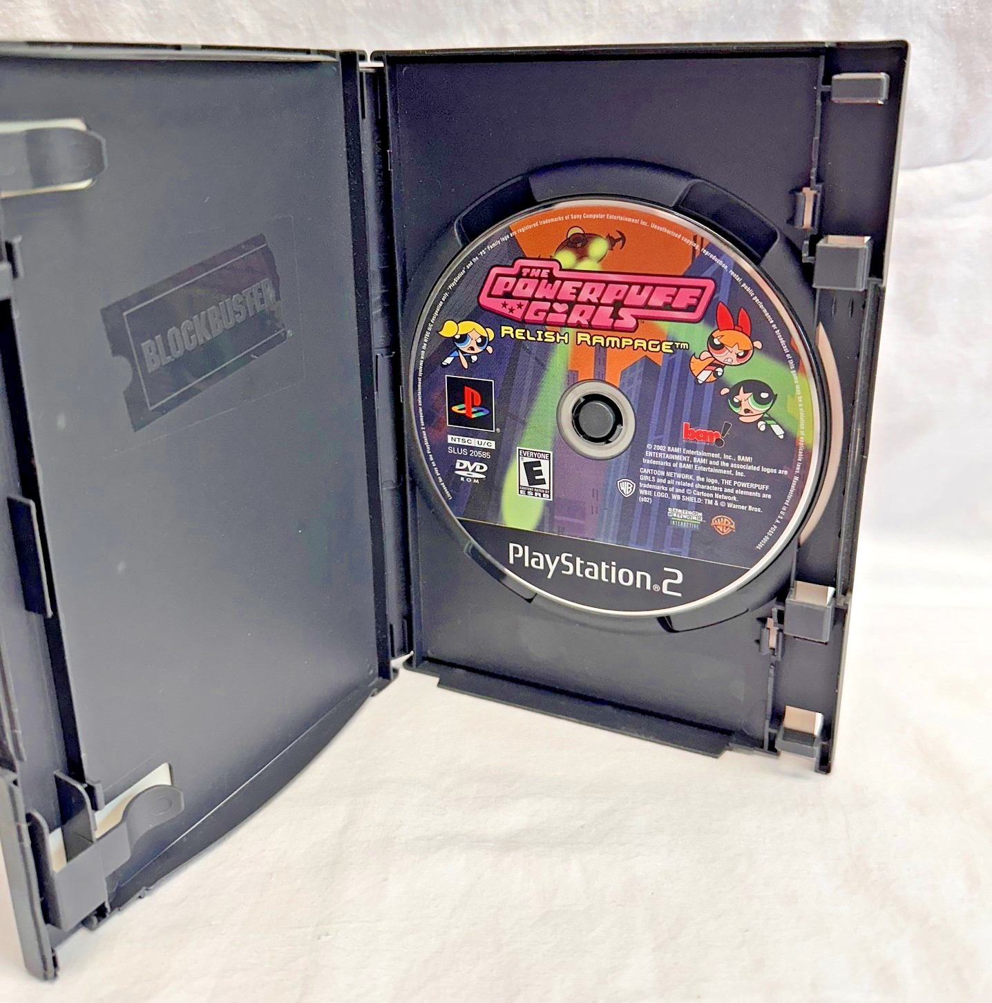 PS 2 The PowerPuff Girls: Relish Rampage, No manual