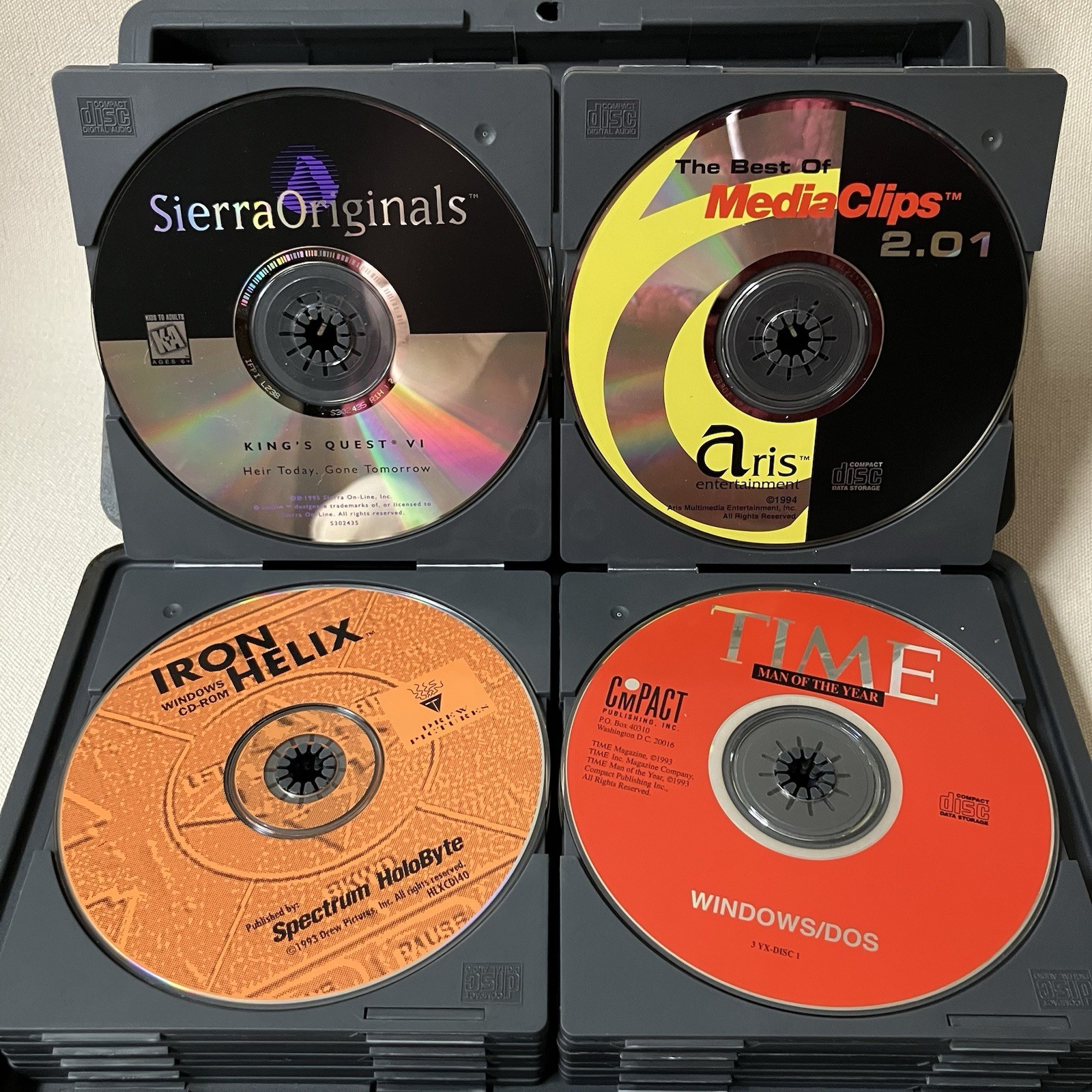 Mixed Lot of 20 VTG Computer PC CD-Rom Games & Discs 90’s 2000’s Y2k Bundle