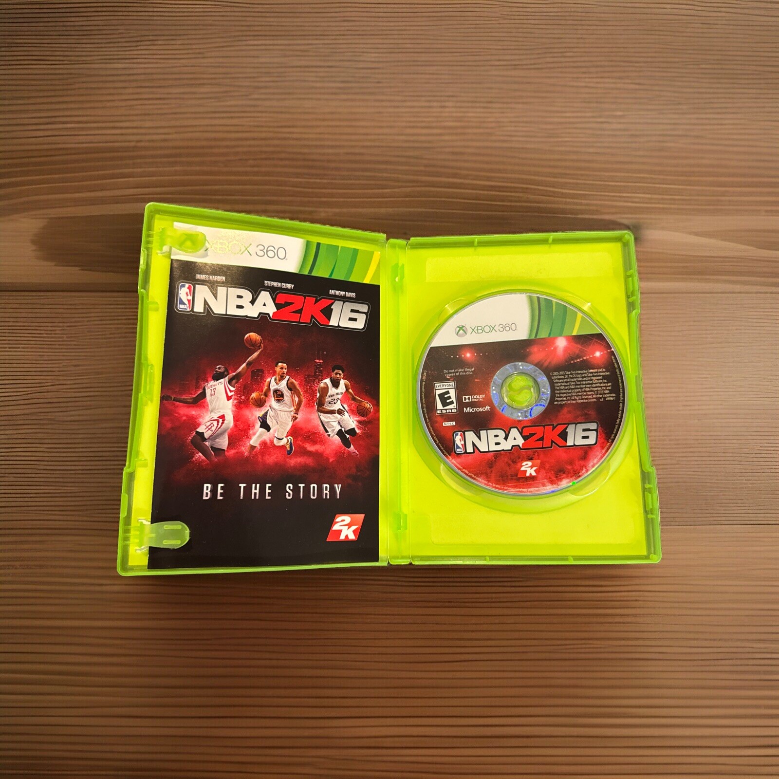 NBA 2K16 (Microsoft Xbox 360, 2015) Rated Everyone Better with Kinect