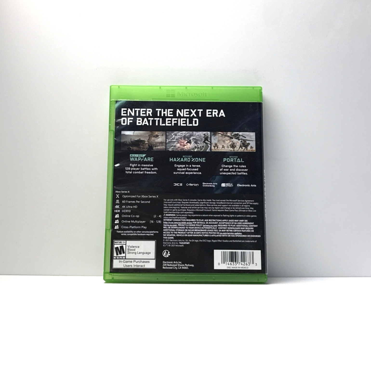 Battlefield 2042 Microsoft Xbox Series X CIB Refurbished & Tested Free Shipping