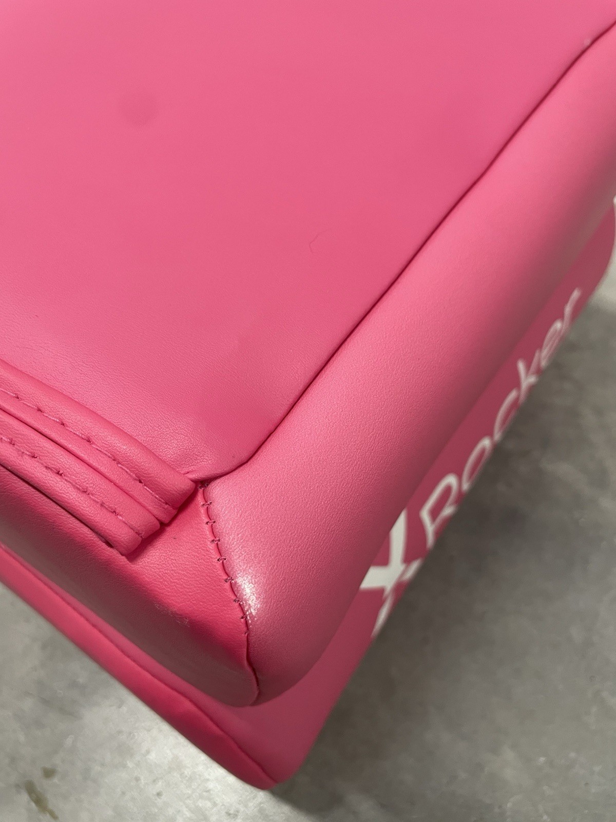 X Rocker Super Mario Princess Peach Pink Floor Gaming Rocker Chair Rare HTF EUC