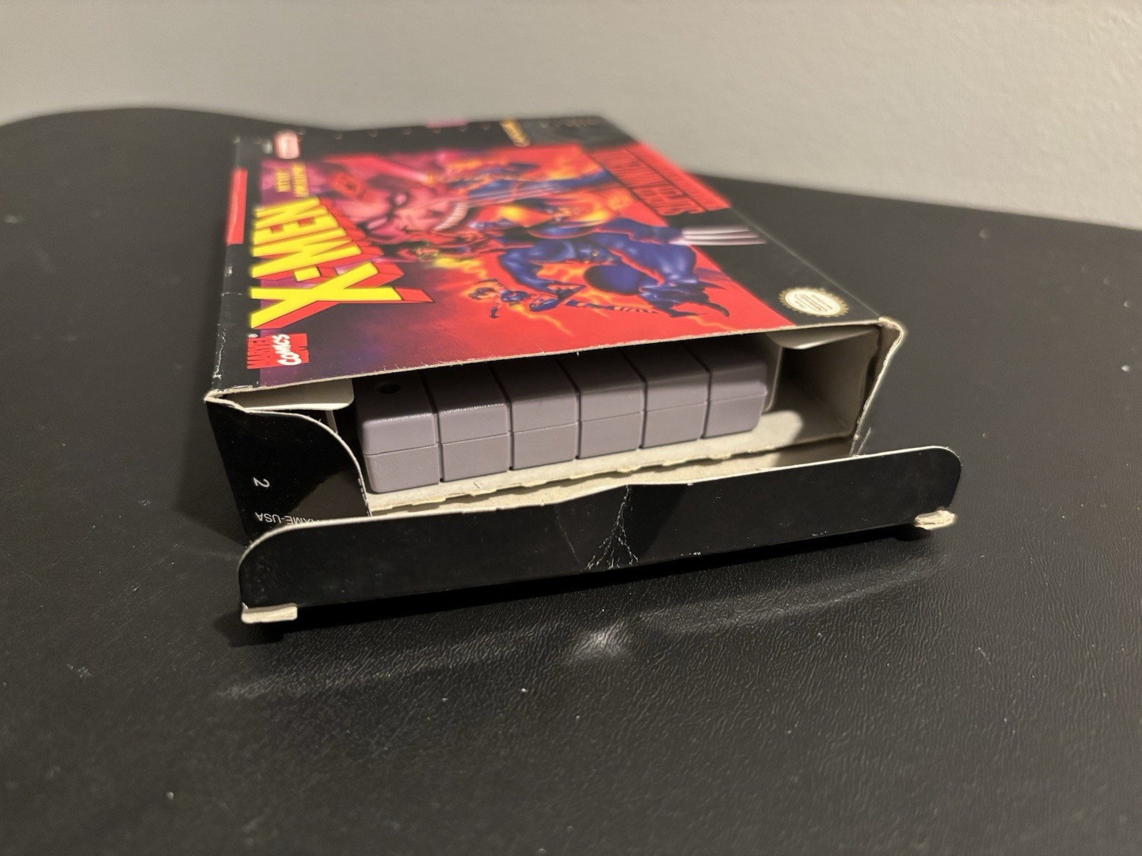 X-Men: Mutant Apocalypse (SNES Super Nintendo 1994) Box Manual & Cart Authentic