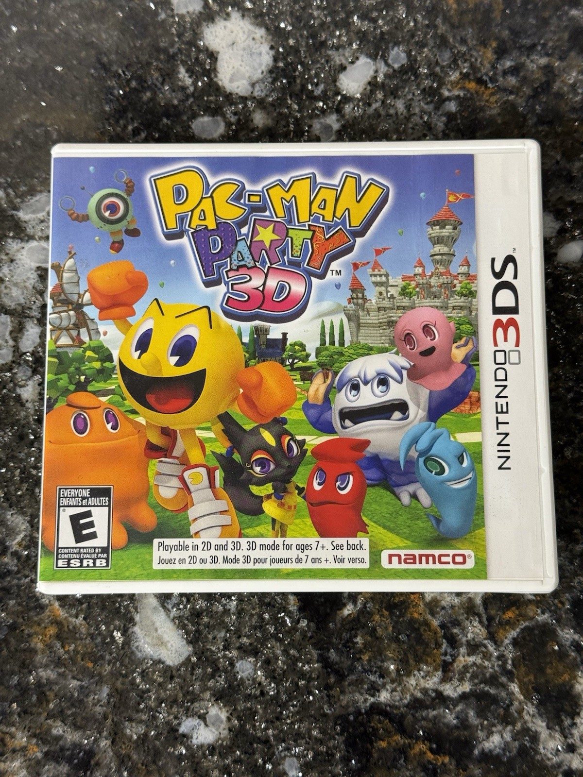 Pac-Man Party 3D (Nintendo 3DS, 2011) COMPLETE NICE!