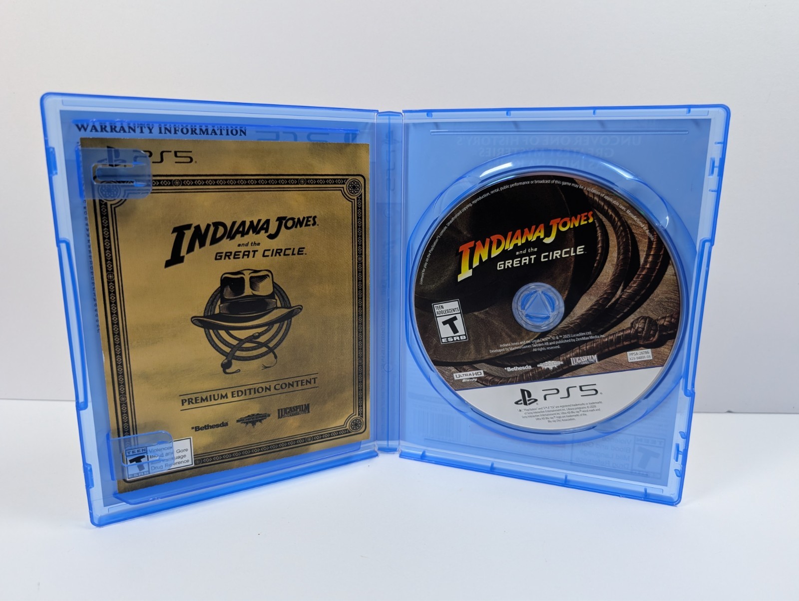 Indiana Jones and the Great Circle Premium Edition PS5 PlayStation 5 – NO CODE