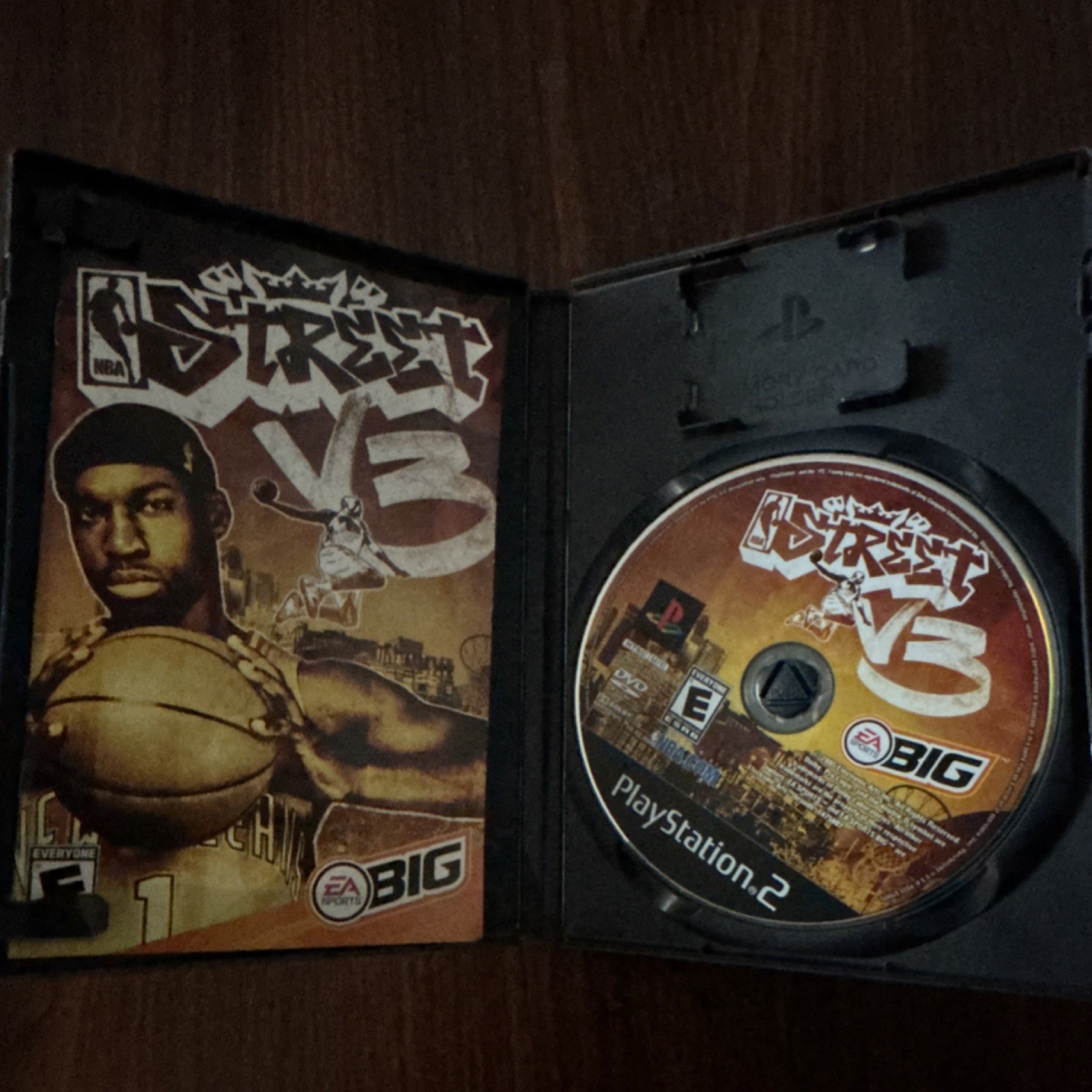 EA SPORTS BIG NBA Street V3 Sony PlayStation 2 PS2 Online Play Manual E Rated