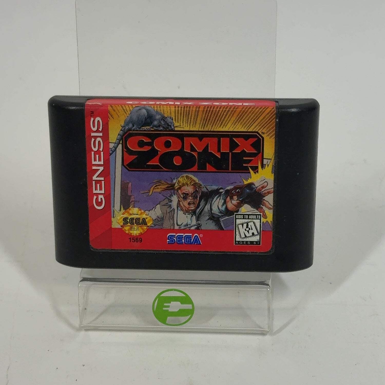 Comix Zone (Sega Genesis, 1995) Cartridge Only