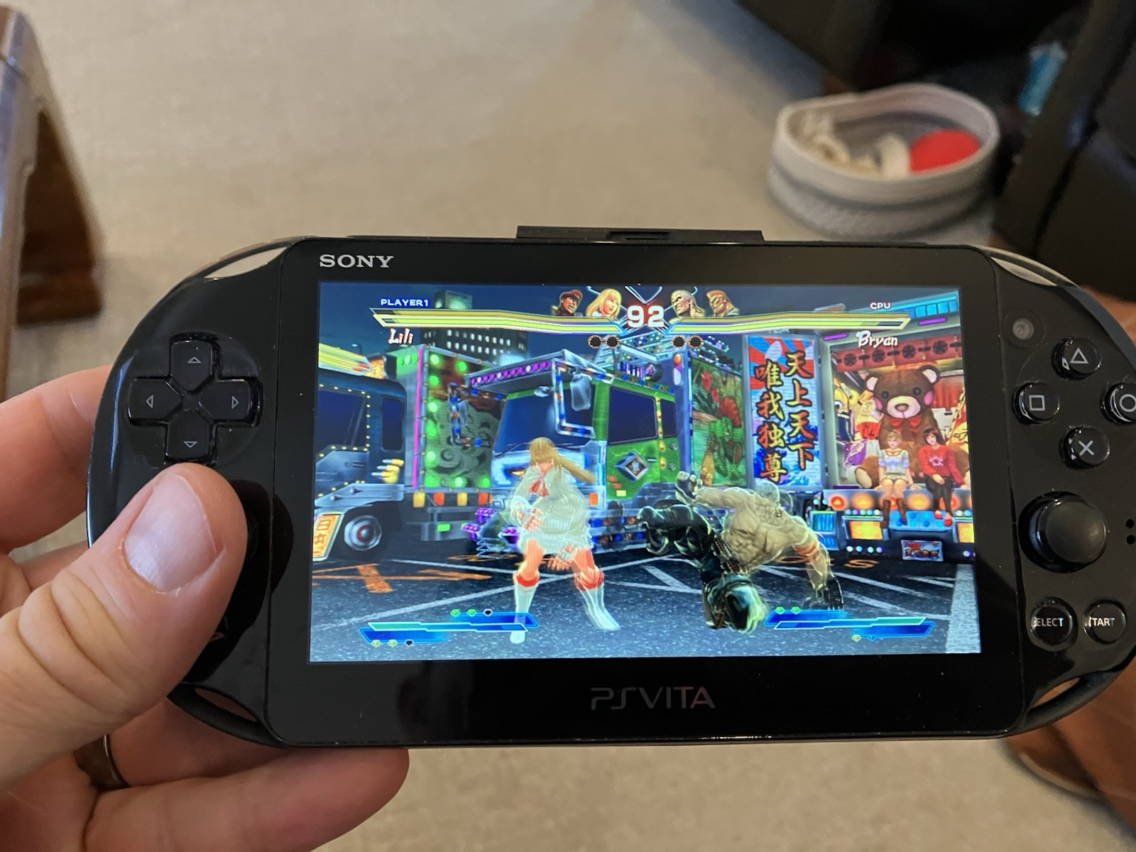 Street Fighter X Tekken (Sony PlayStation PS Vita) Case and Game Tested