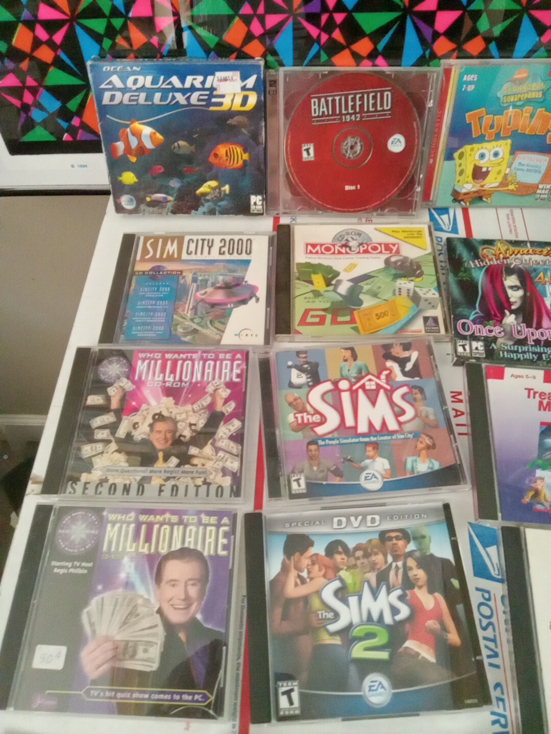 LOT OF 35 rare PC CD-ROM Video games Estate Sale Nice Variety 🇺🇲 T4#289