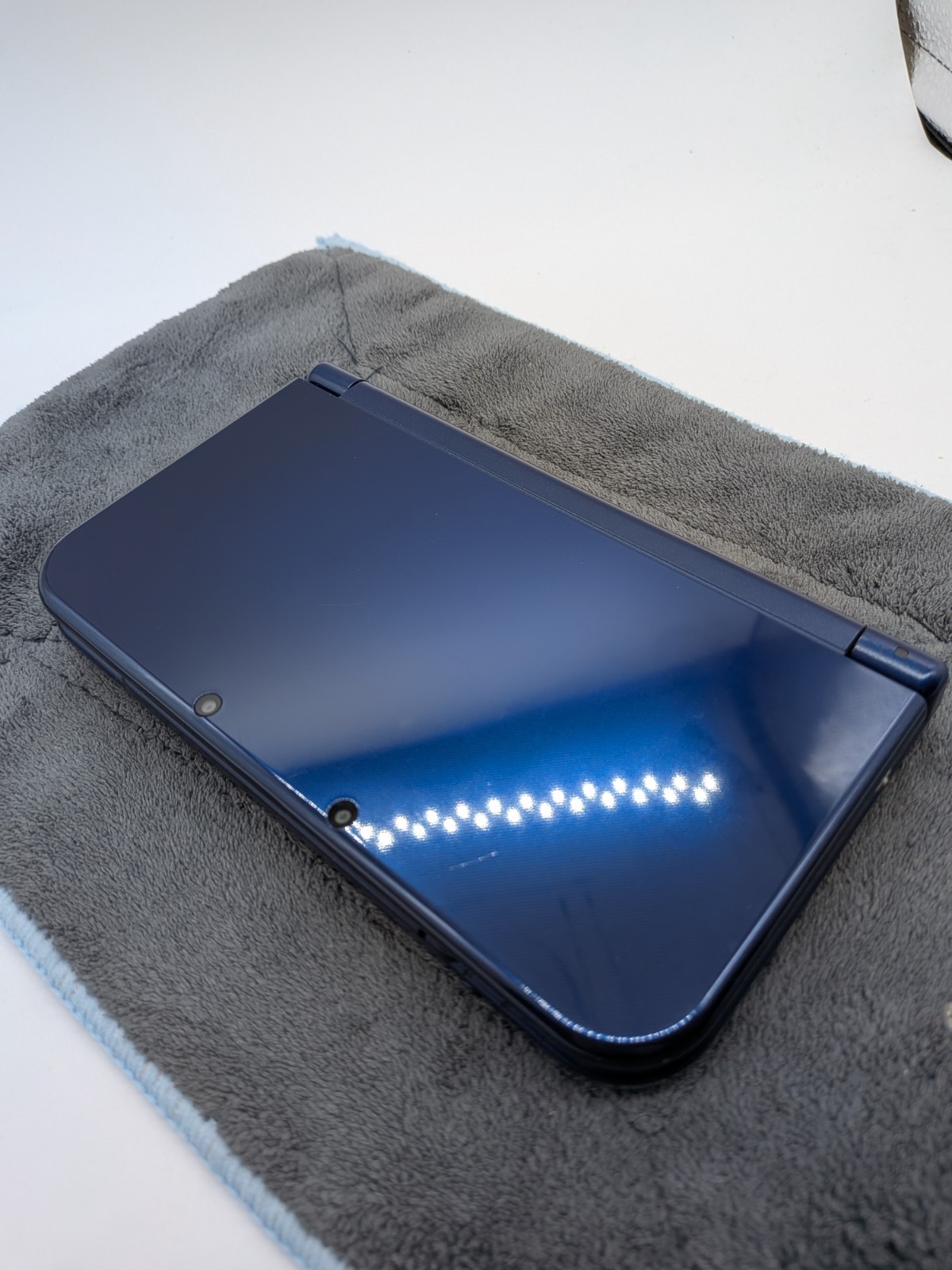 【Excellent5】Nintendo NEW 3DS LL XL Blue Handheld Used Game Console From Japan