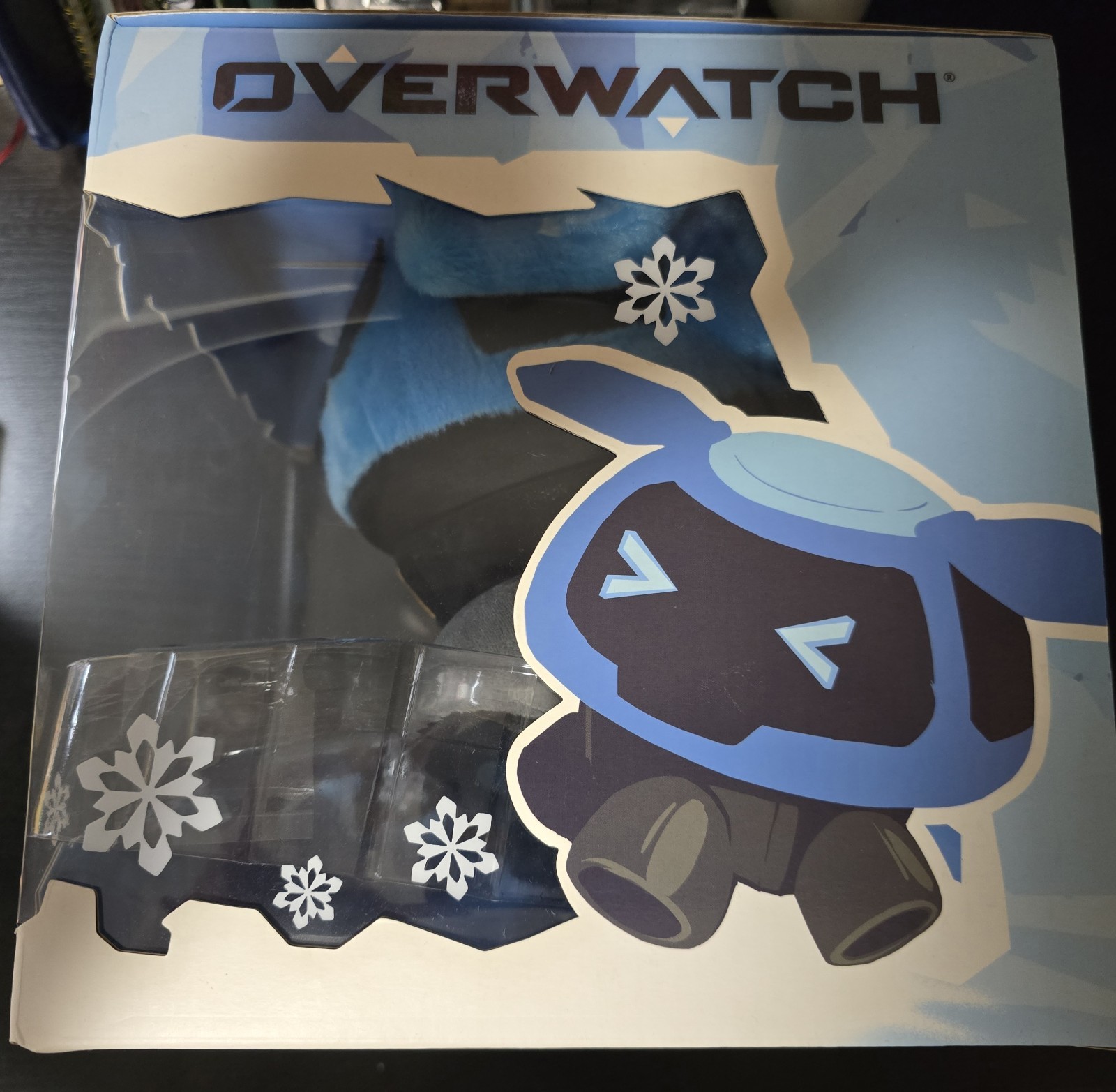 Overwatch Snowball Plush With 6 Interchange Eyes