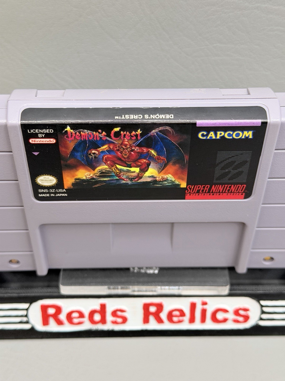 Demon’s Crest (Super Nintendo Entertainment System SNES) Authentic – Very Good