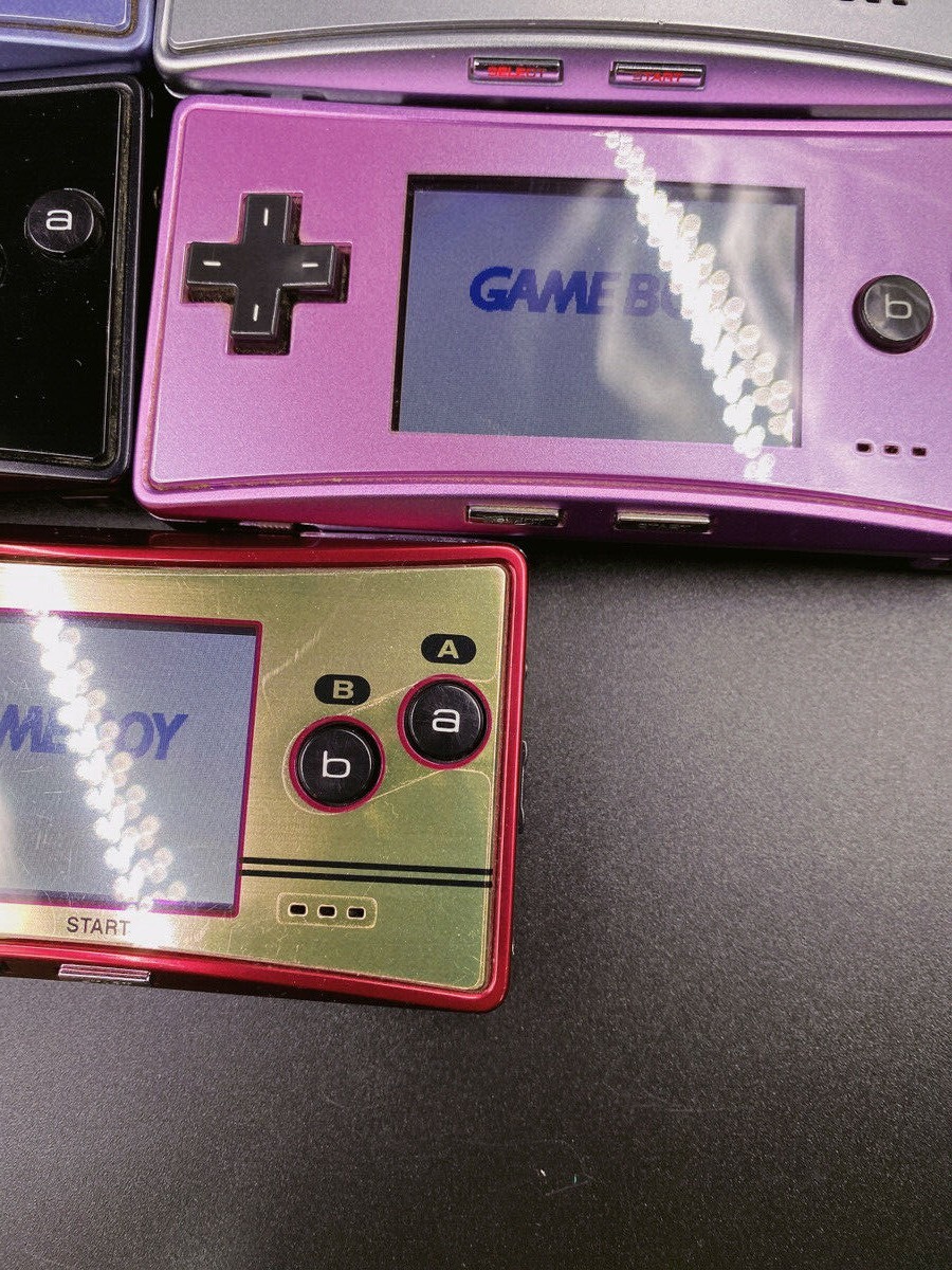 Nintendo GameBoy Micro Console Various Colors to Choose Japanese Edition Tested