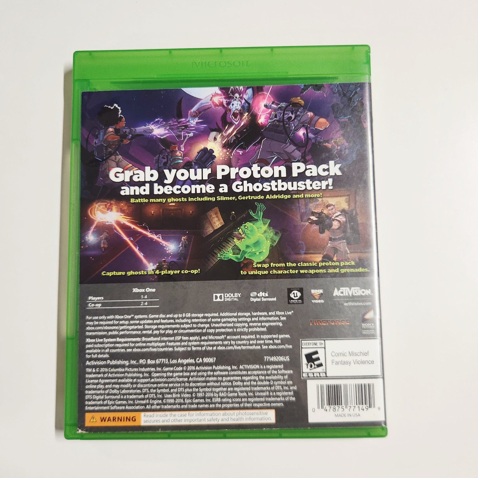 Xbox one Ghostbusters – Pre-owned