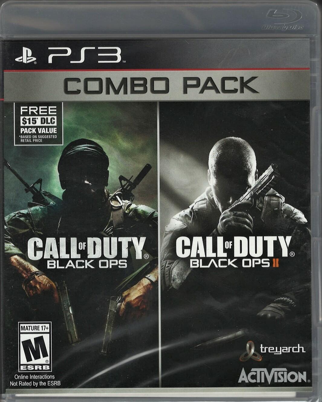 Call of Duty: Black Ops 1 & 2 Combo Pack PS3 (Brand New Factory Sealed US Versio