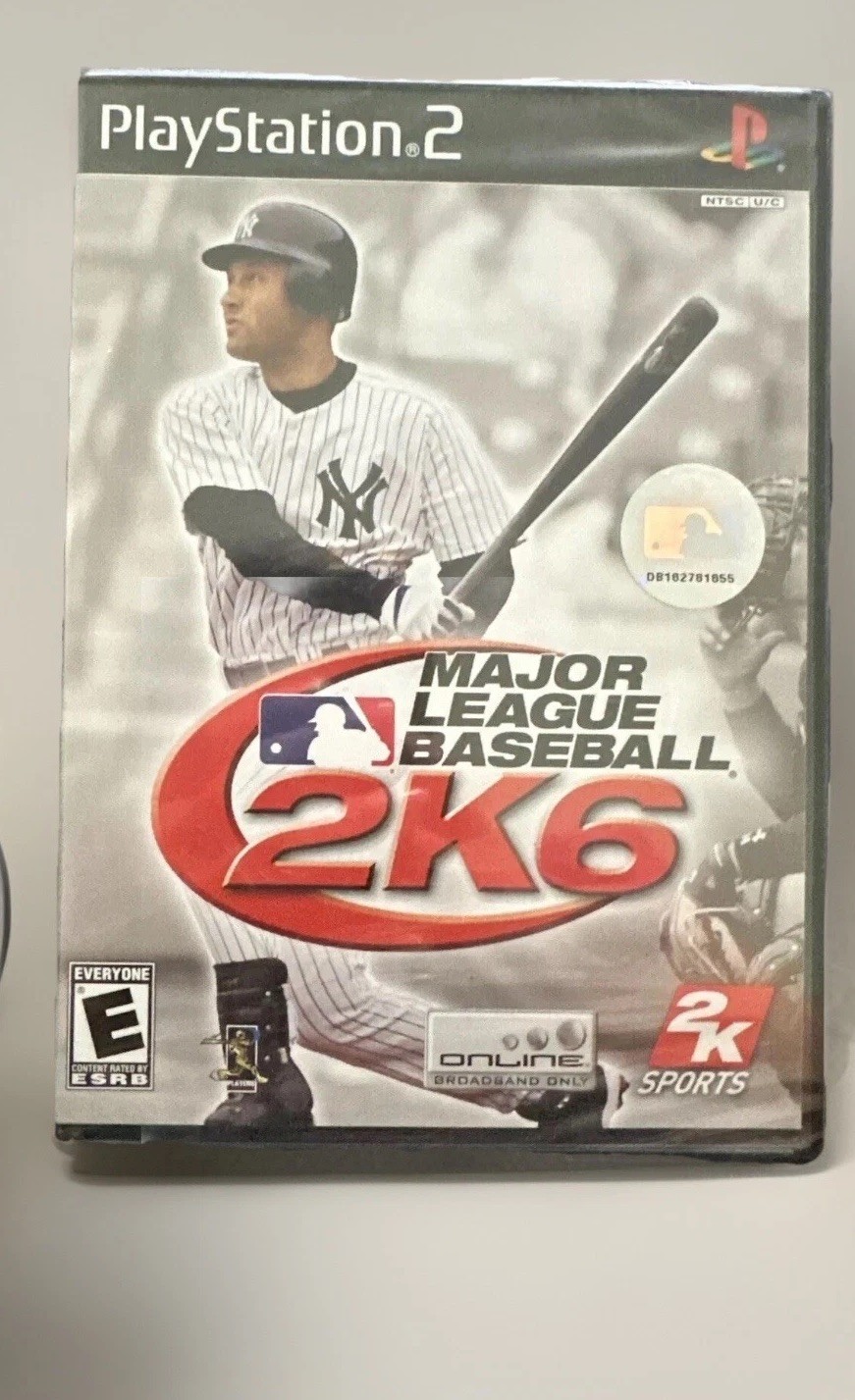 MLB 2K6 Playstation 2 PS2 Major League Baseball Sony 2, 2006 New