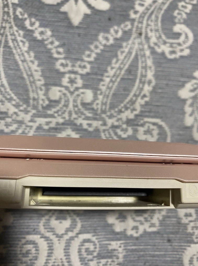Original Nintendo DS Console NTR-001 Candy Pink w/ Mario Kart DS