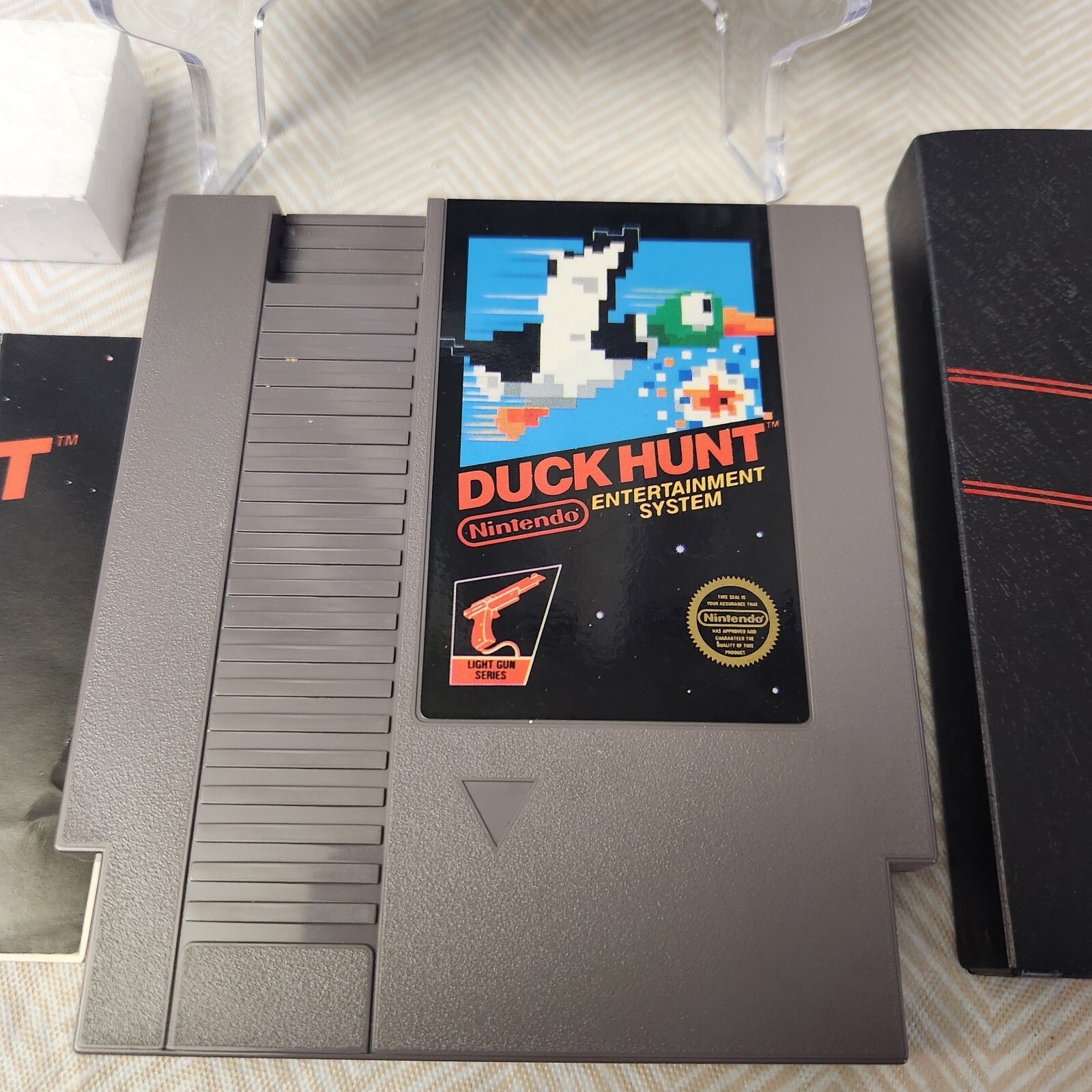 DUCK HUNT – NES – CIB – Circle Seal – Complete! Hang Tab Black Box 5 screw
