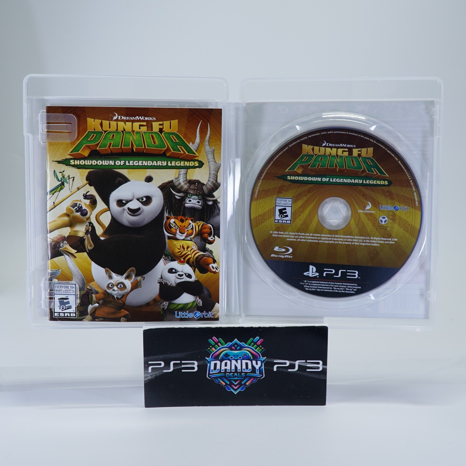 Kung Fu Panda Showdown of the Legendary Legends PS3 CIB W/ Manual – PlayStation