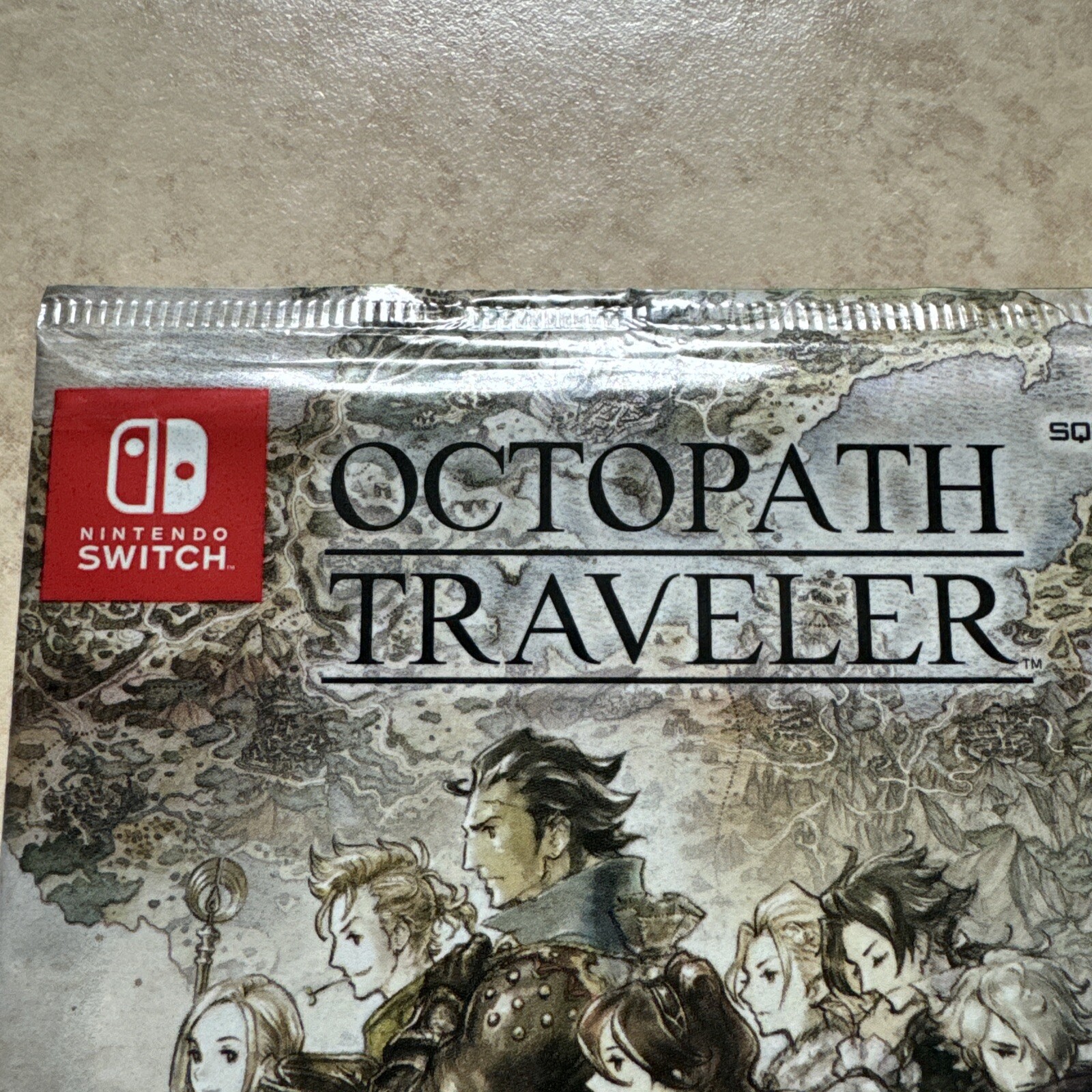 Octopath Traveler Nintendo Switch Promotional Character Card & Sticker Set *NEW*