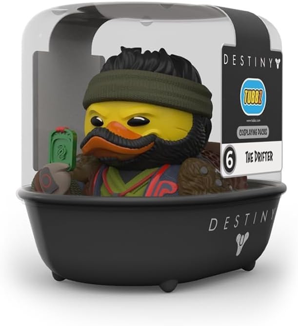 Mini: Destiny 2 – The Drifter Cosplaying Rubber Duck Vinyl Figure – Collectible