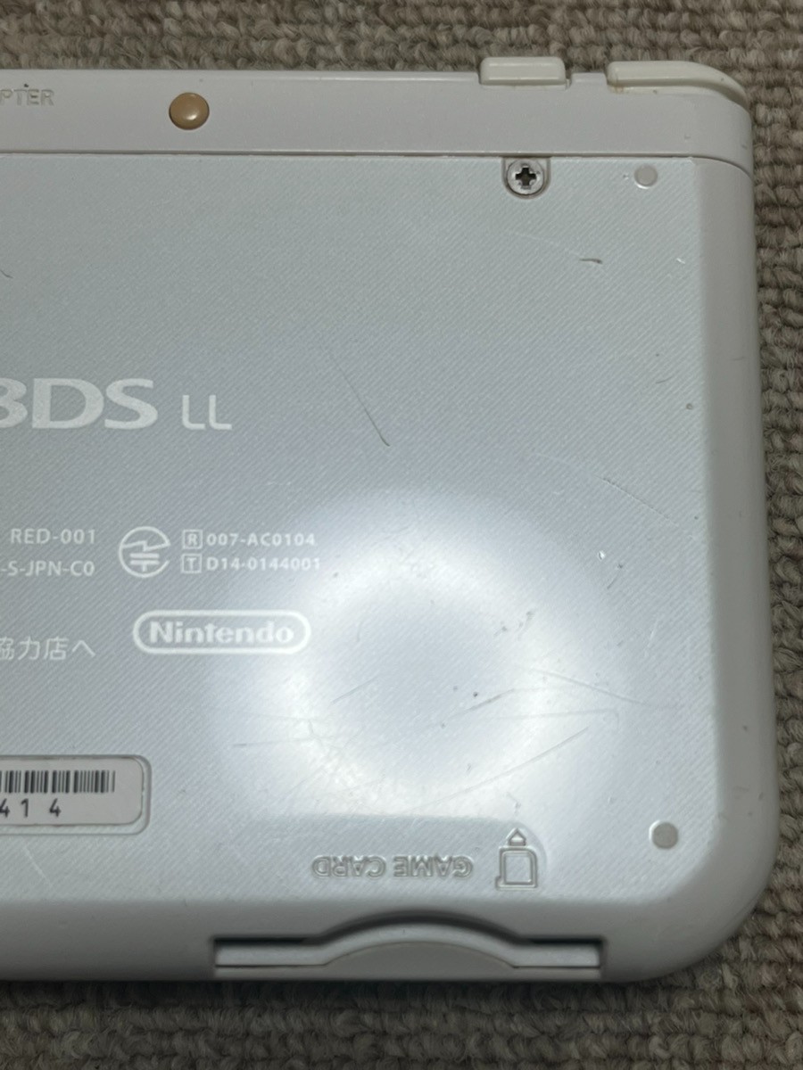New 3DS LL XL Pearl White Japan Nintendo Console region Japanese B910