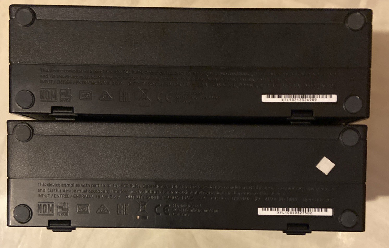 Lot Of 2 Nintendo Switch Charging Dock HAC-007