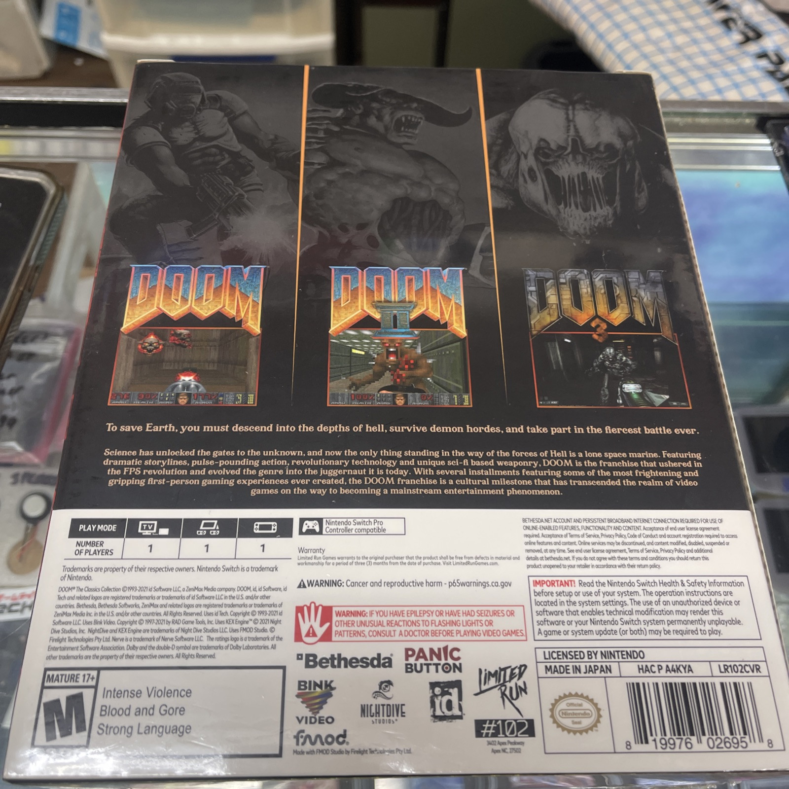 Doom Slayers Collection (Nintendo Switch, 2021)