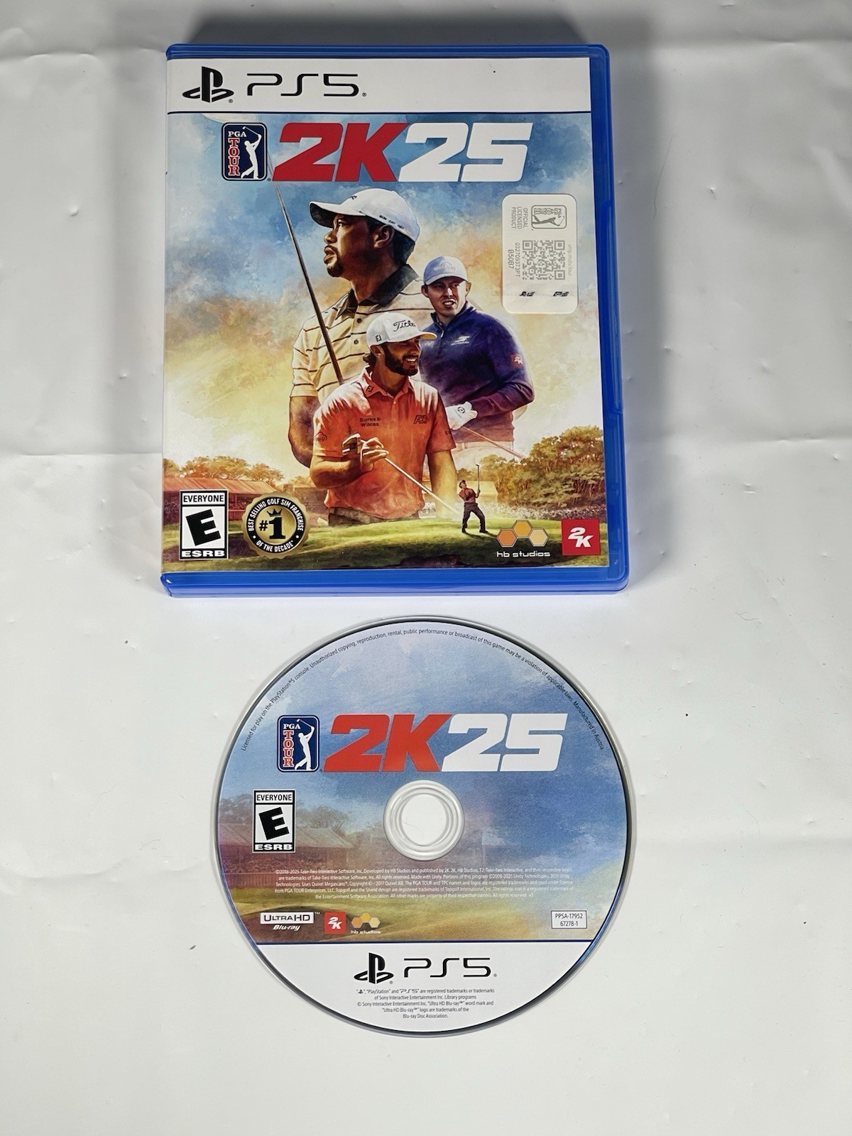 PGA Tour 2K25 (Sony PlayStation 5 PS5, 2025)