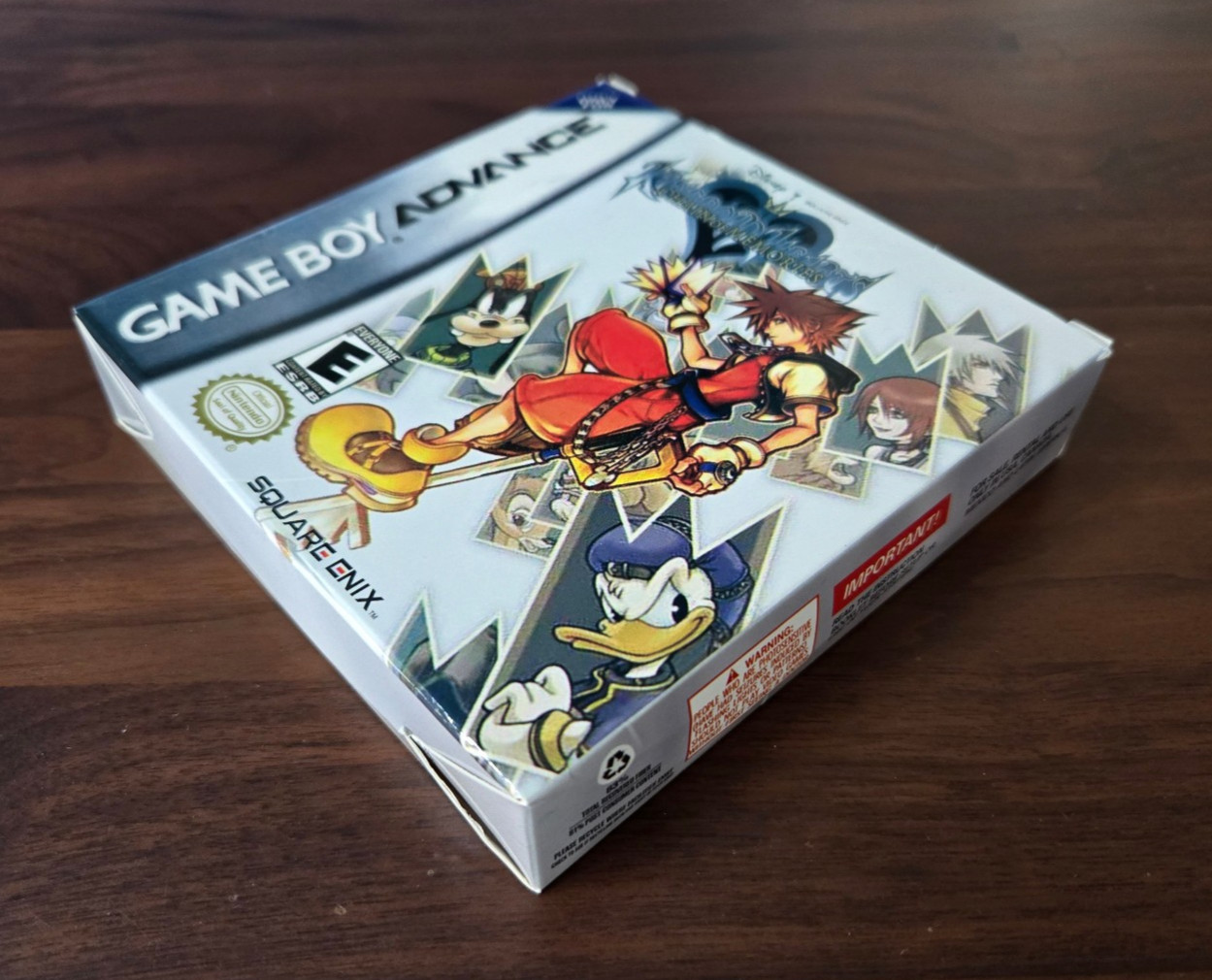 Kingdom Hearts: Chain of Memories GBA Game Boy Advance + Original Box, No Manual