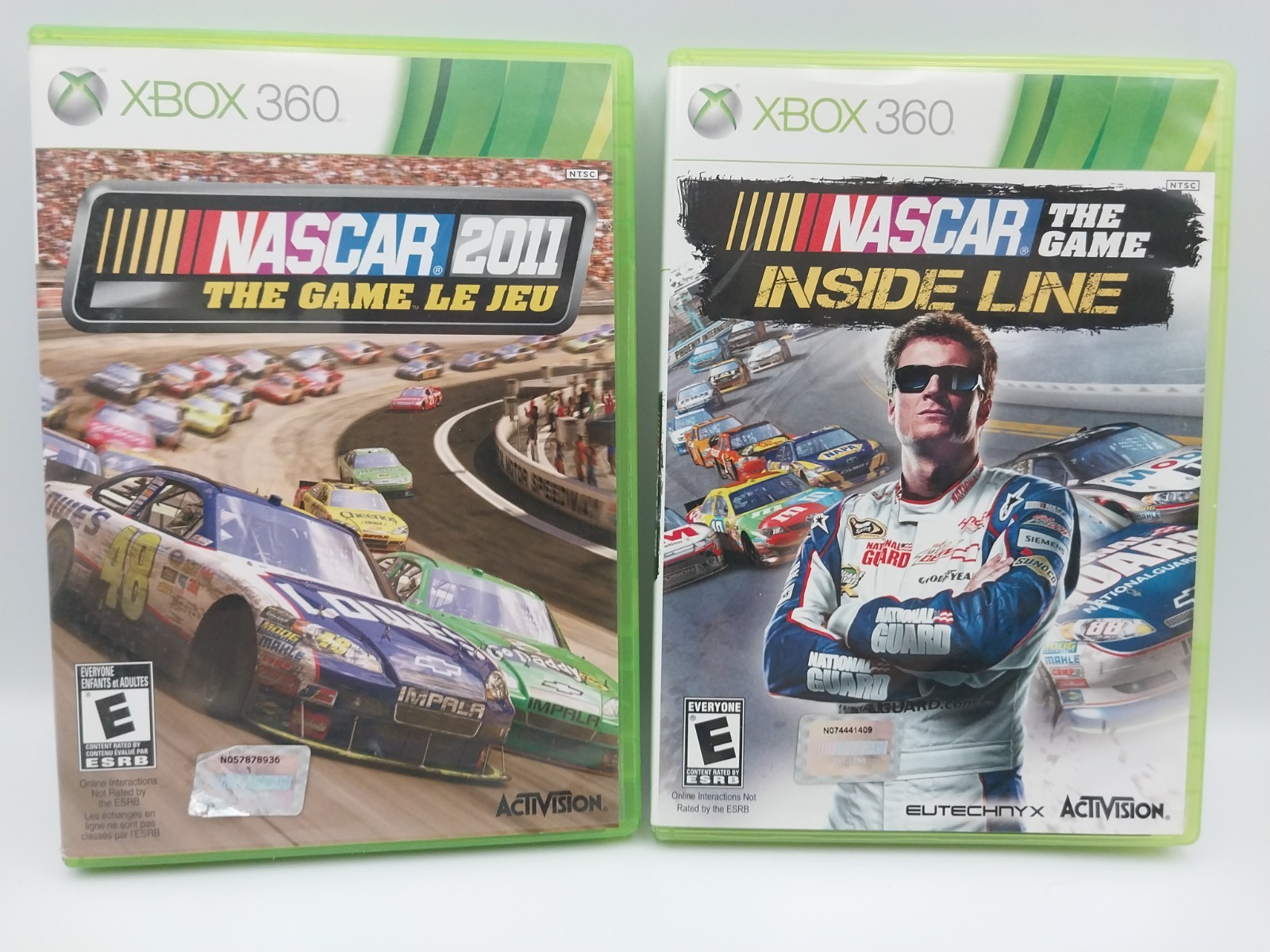 NASCAR 2011: The Game & Inside Line (Microsoft Xbox 360) CIB Lot Of 2 – TESTED
