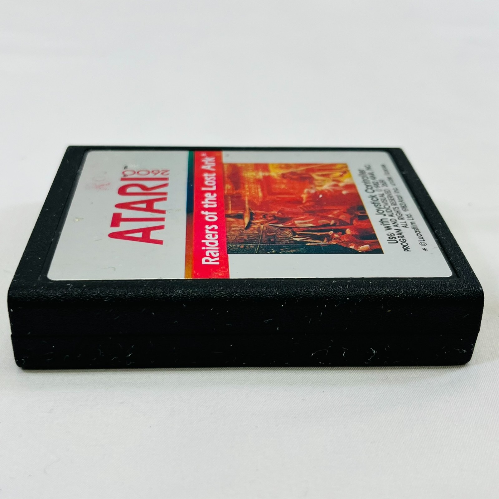 Raiders of the Lost Ark Atari 2600 Cartridge w/ Manual VTG 1980s Retro Gaming