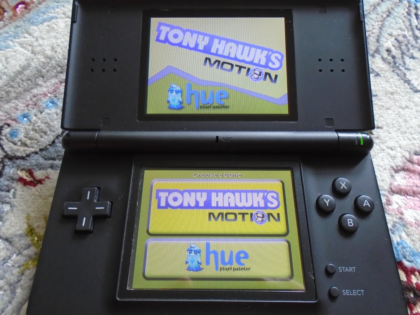 Nintendo DS Lite Blue/Black Console USG-001 w/ Pokémon games GBA USA SEE VIDEO!