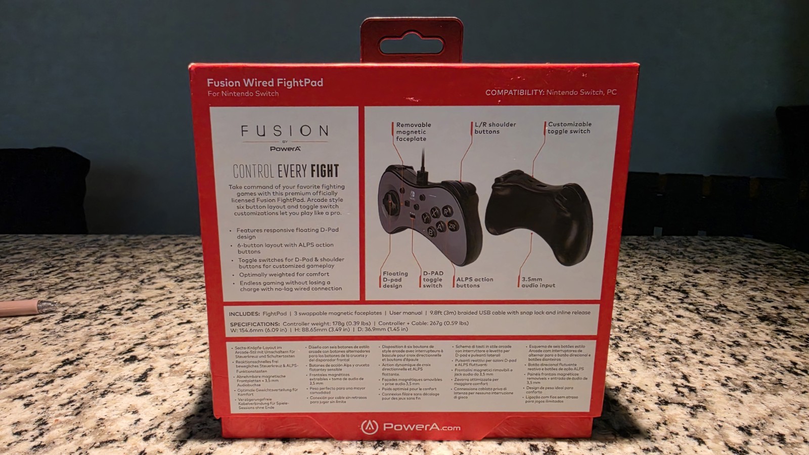 Nintendo Switch PowerA Fusion Wired FightPad
