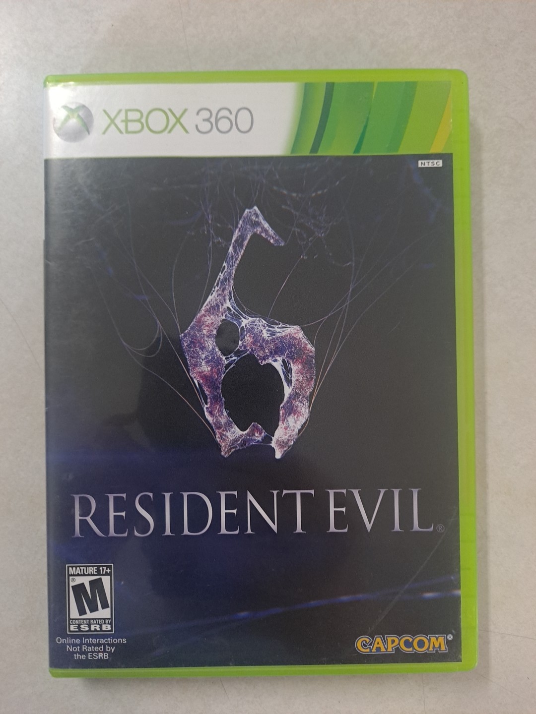 Resident Evil 6 (Microsoft Xbox 360, 2012) Missing Manual