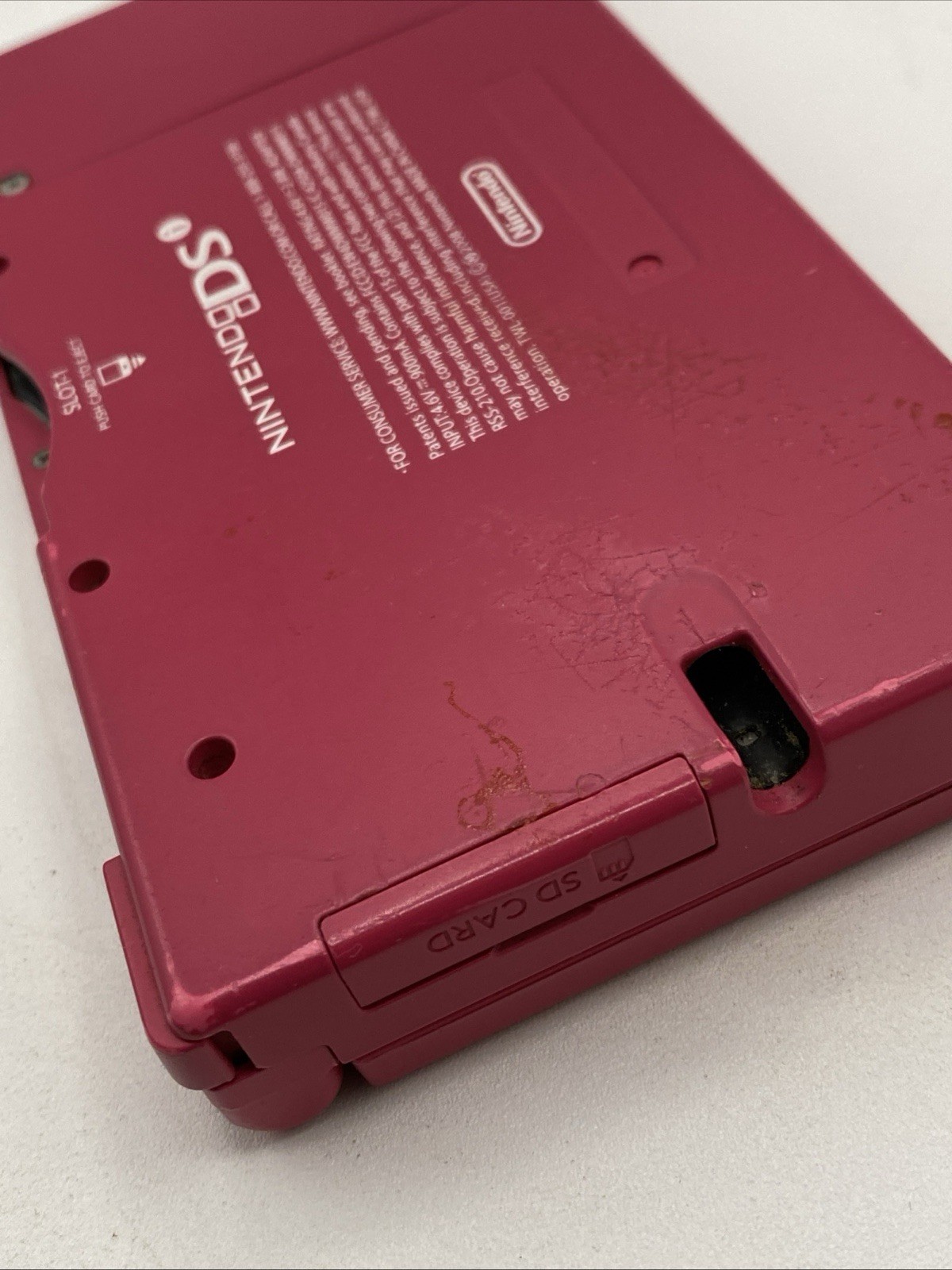 Nintendo DSi Hot Pink Console Bundle w/ Charger & 16GB SD Card – Excellent