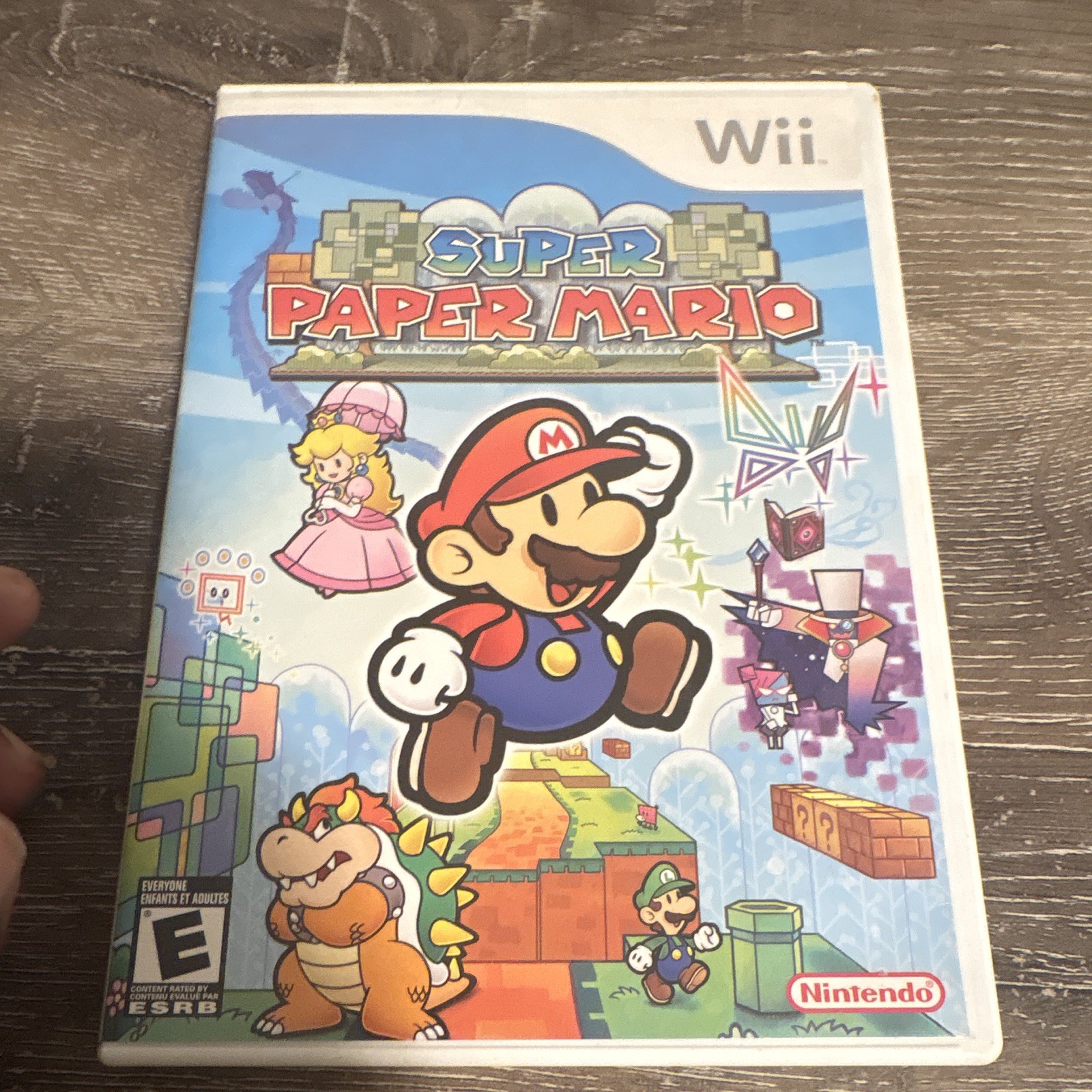 Nintendo Super Paper Mario for Nintendo Wii Platformer Game E-Everyone