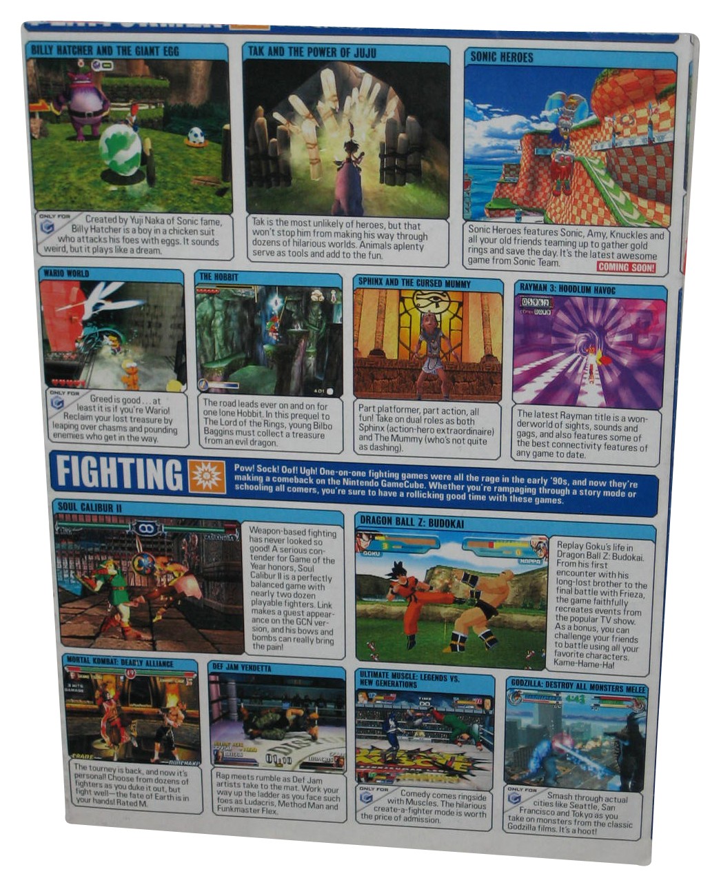 Nintendo Power 2003 Buyer’s Guide Promo Video Game Poster