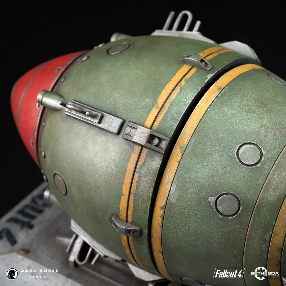 Fallout 4 Liberty Prime Nuke Bomb Bookends Limited Edition X/1000