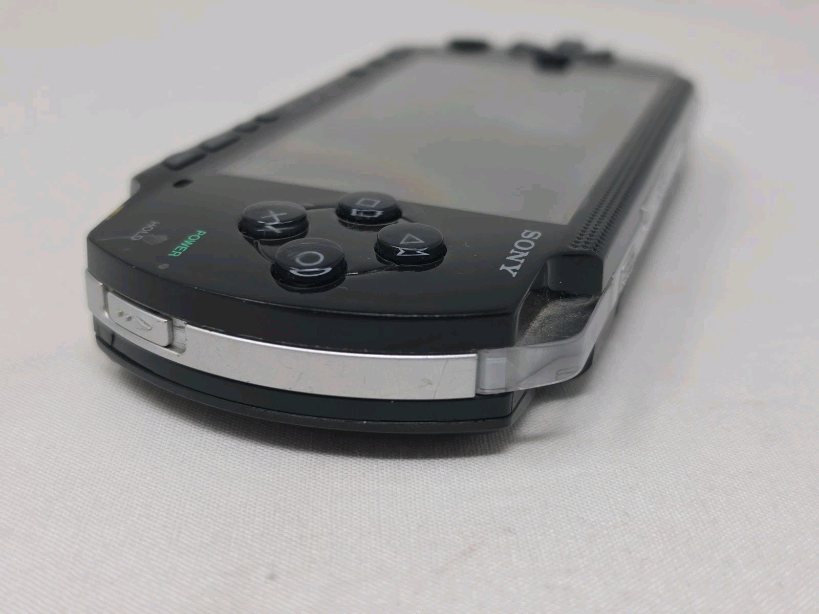 Sony PSP-1001 PlayStation Portable Console Black for Parts Repair Only Powers On