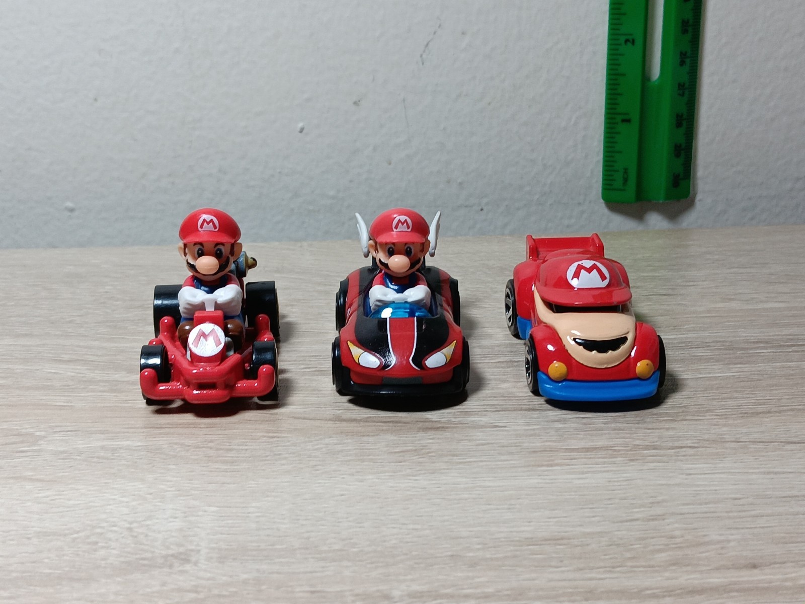 *FREE SHIP* 6-PK Super Mario Kart Hot Wheels Pipe Frame Wild Wing Mach-8 Sneaker